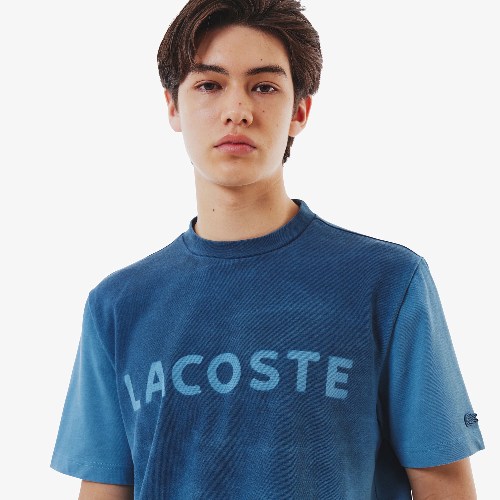 ステンシルブランドネームロゴTシャツ