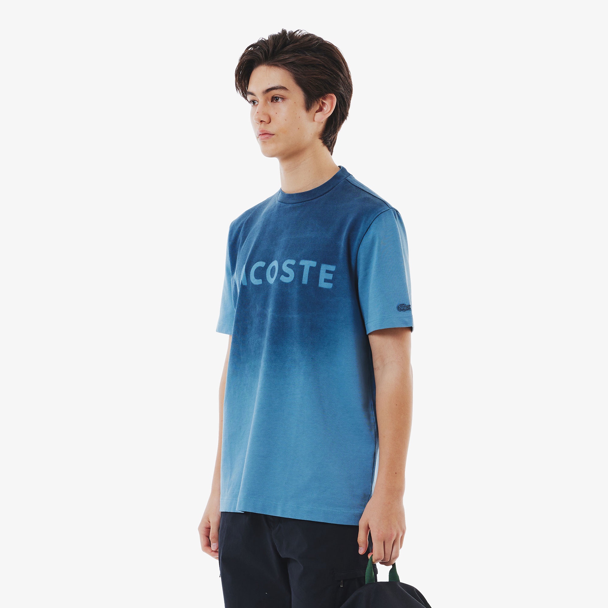 ステンシルブランドネームロゴTシャツ