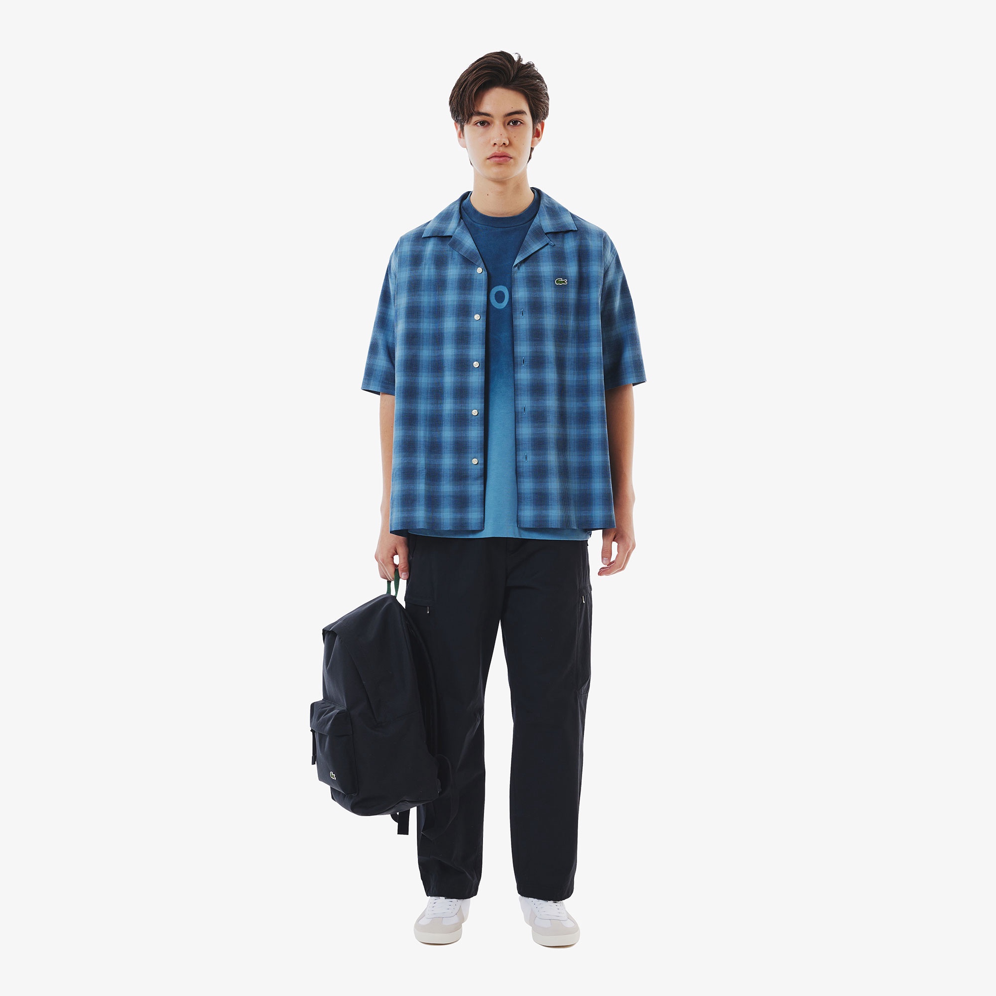 ステンシルブランドネームロゴTシャツ