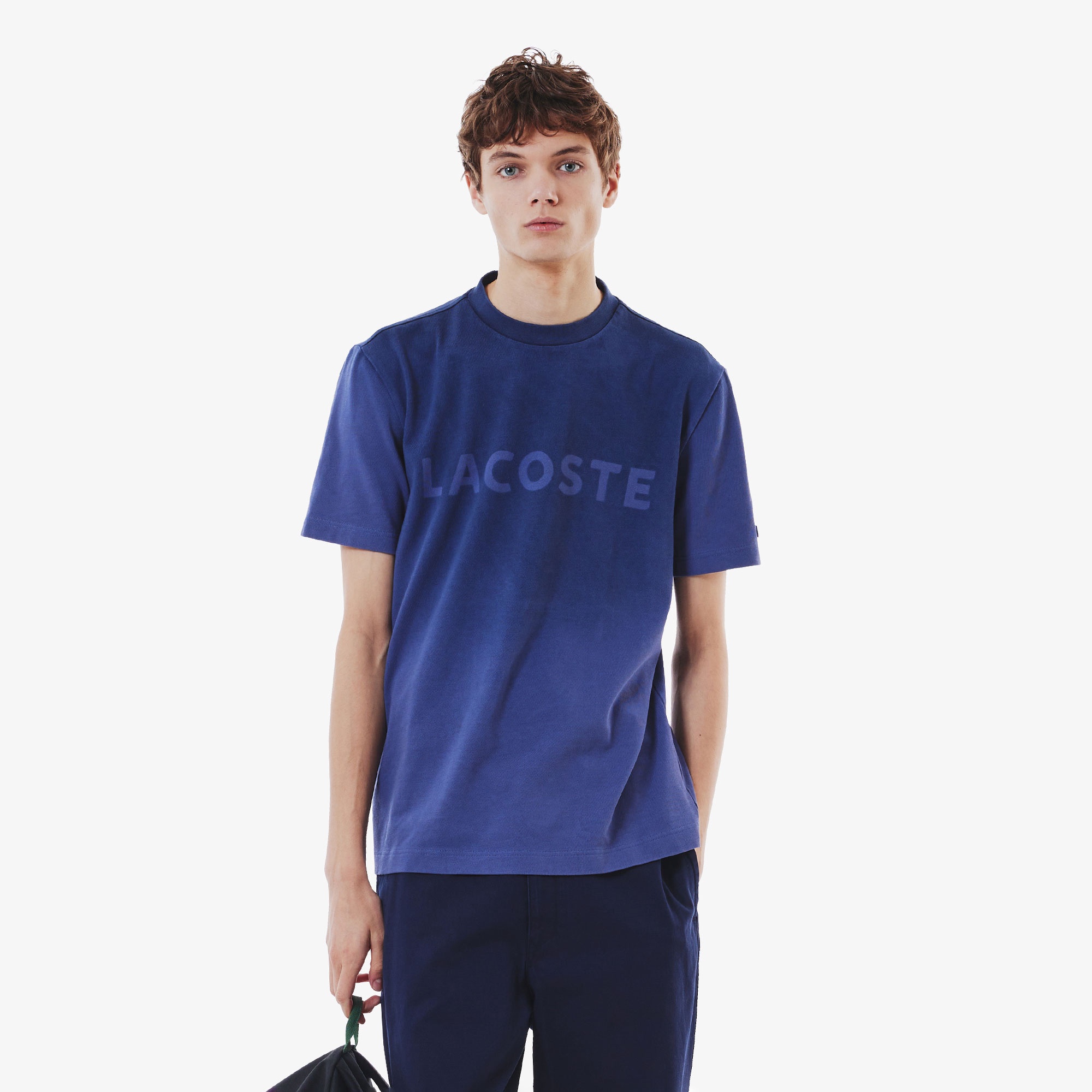 ステンシルブランドネームロゴTシャツ