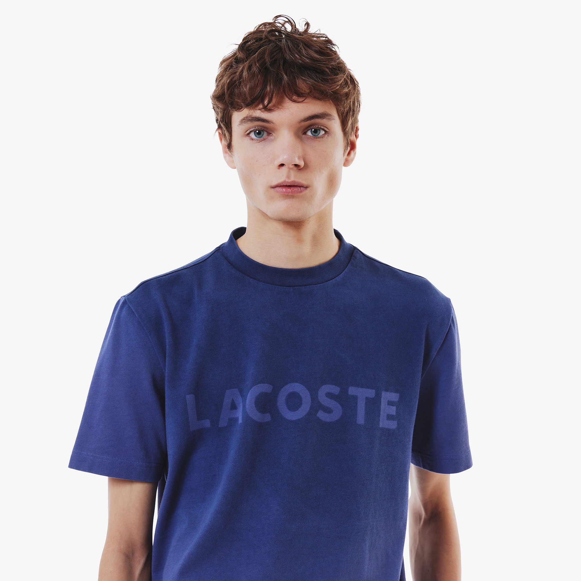 ステンシルブランドネームロゴTシャツ