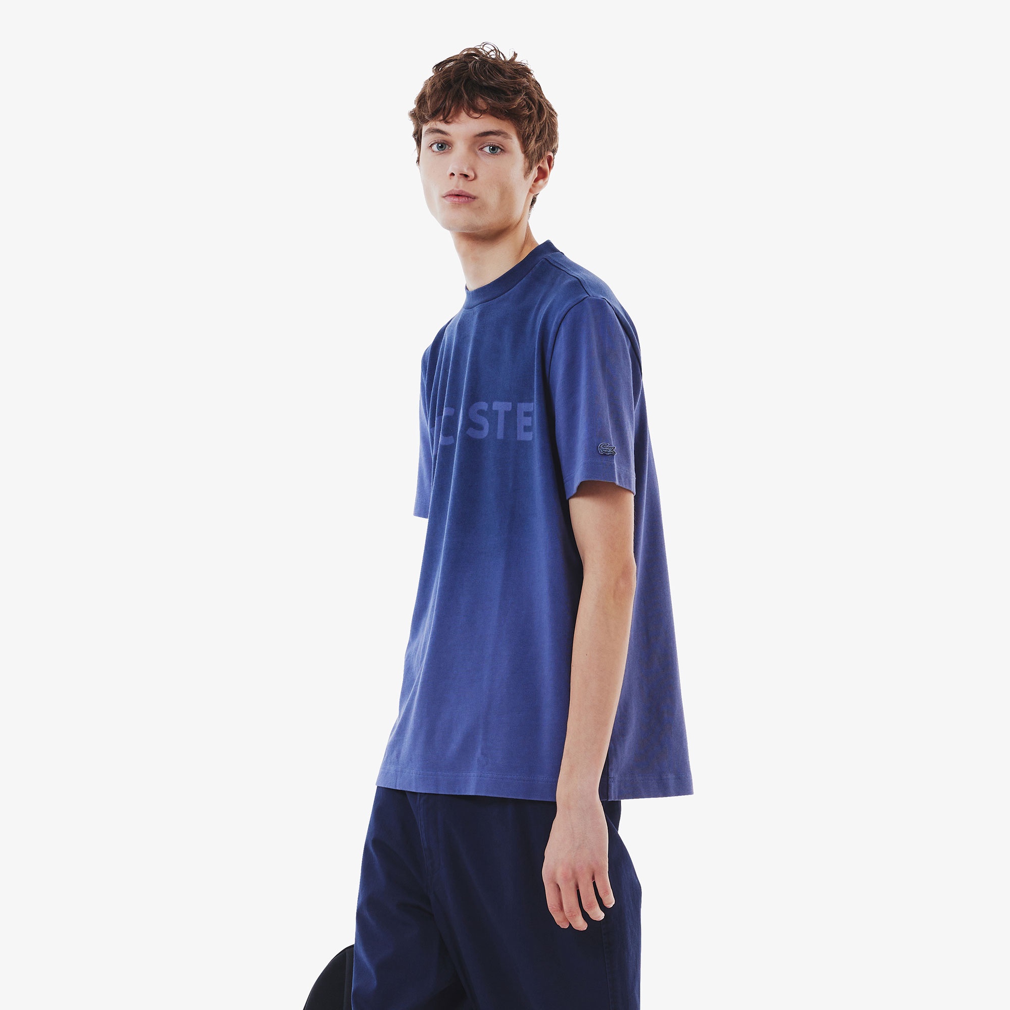 ステンシルブランドネームロゴTシャツ