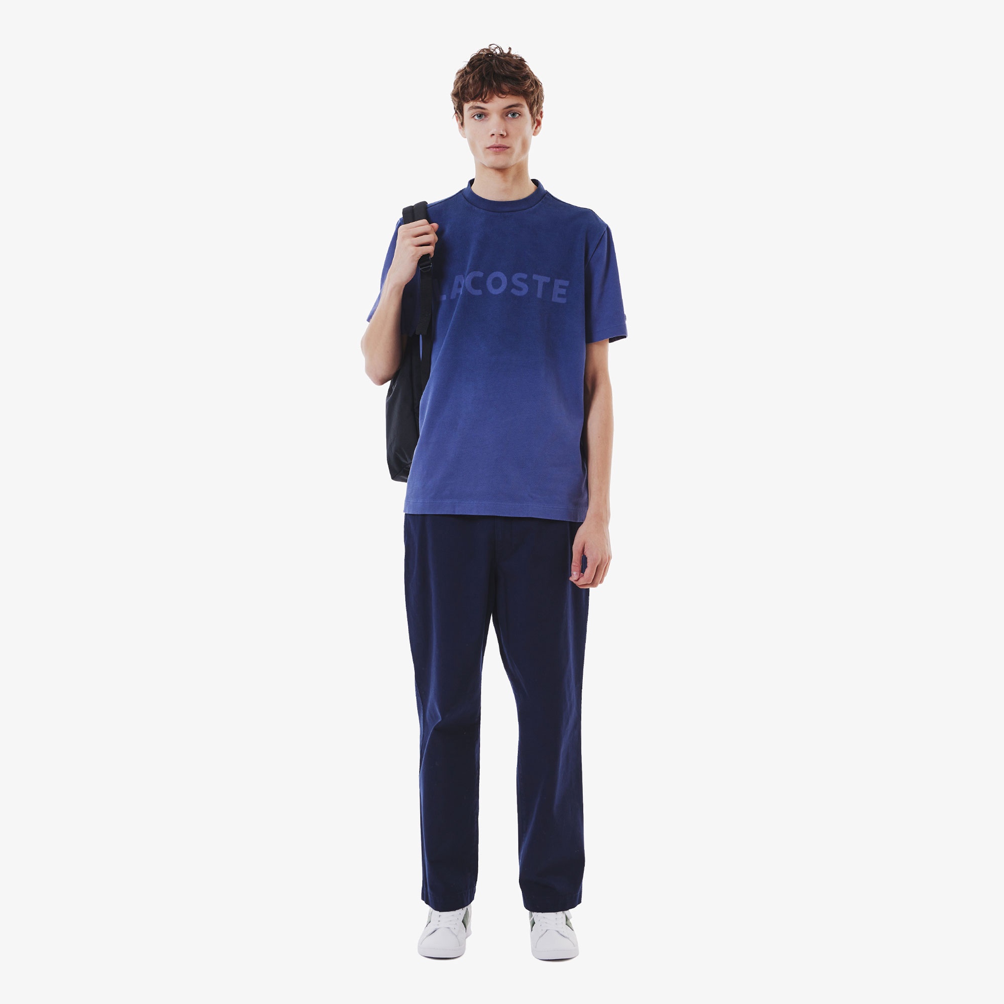 ステンシルブランドネームロゴTシャツ