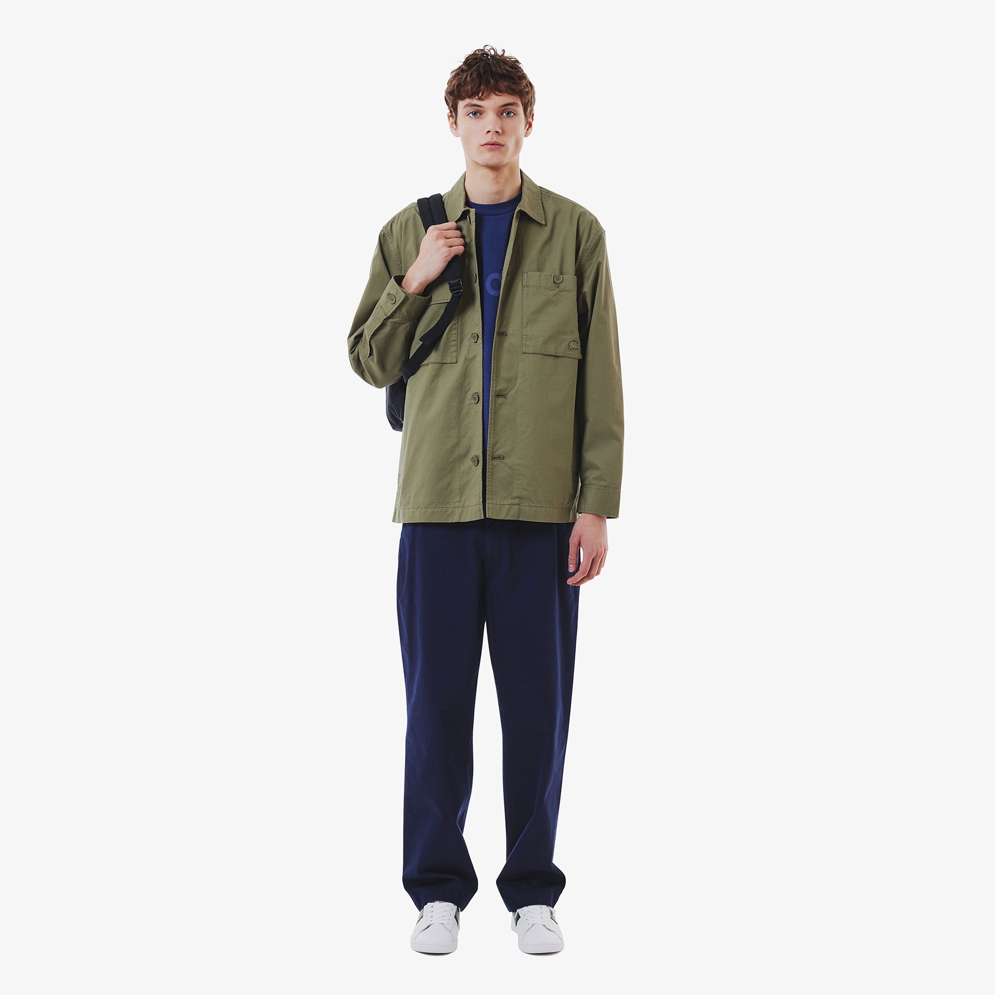 ステンシルブランドネームロゴTシャツ