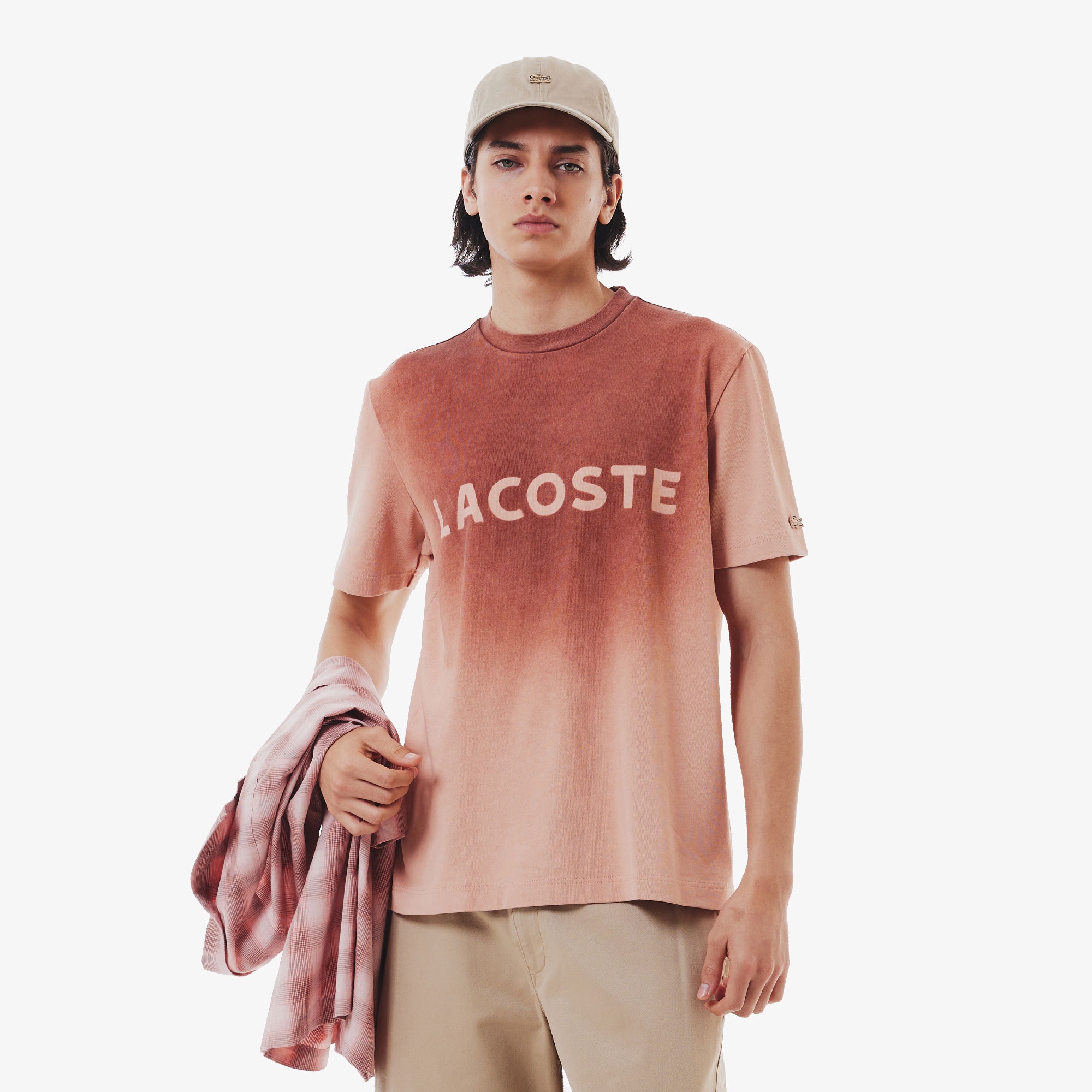 ステンシルブランドネームロゴTシャツ