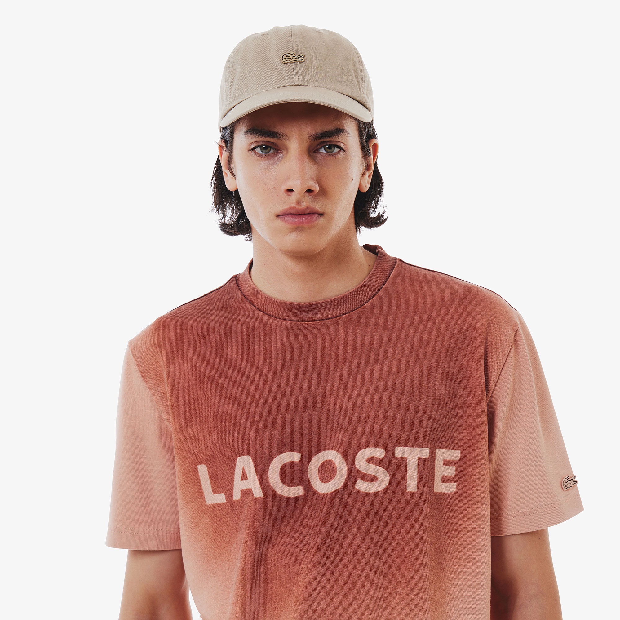 ステンシルブランドネームロゴTシャツ