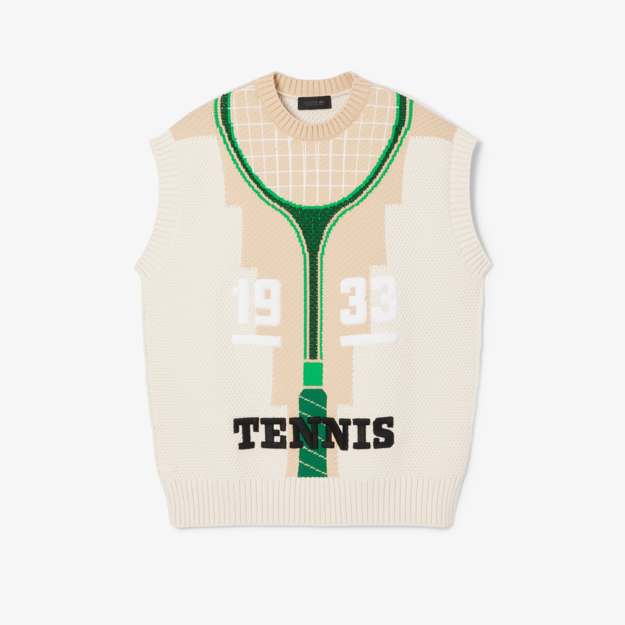 『25SS Fashion Show』 ラケットグラフィックジャカードベスト