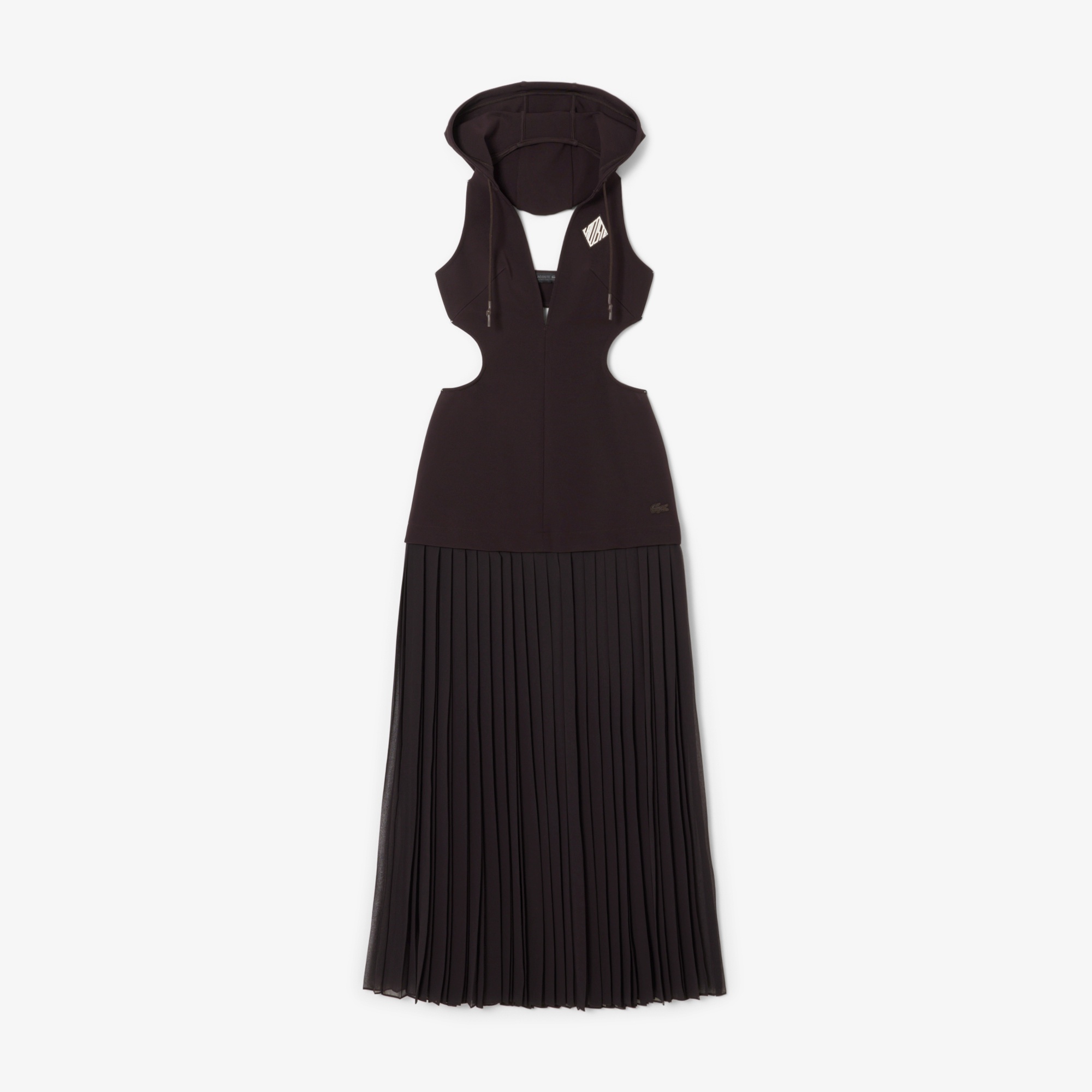 『25SS Fashion Show』 ロングプリーツフーディードレス