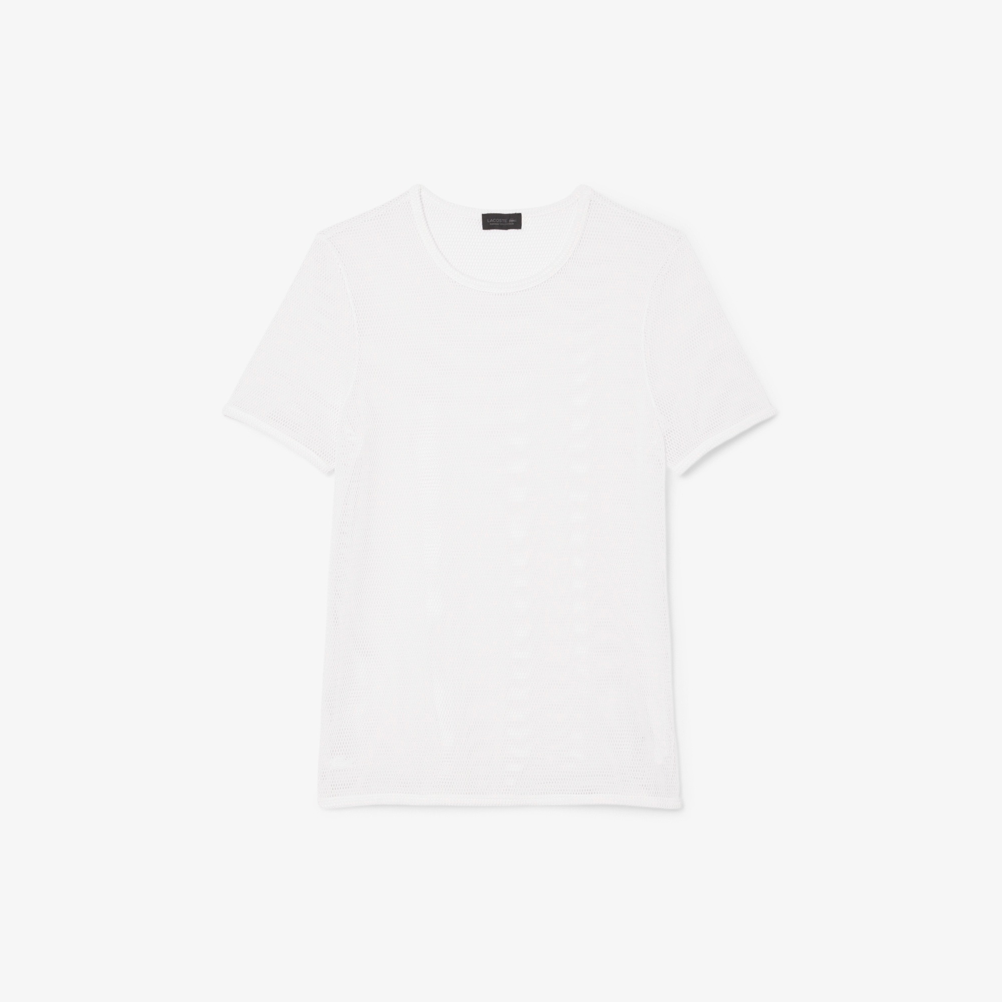 『25SS Fashion Show』 シースルーメッシュニットTシャツ