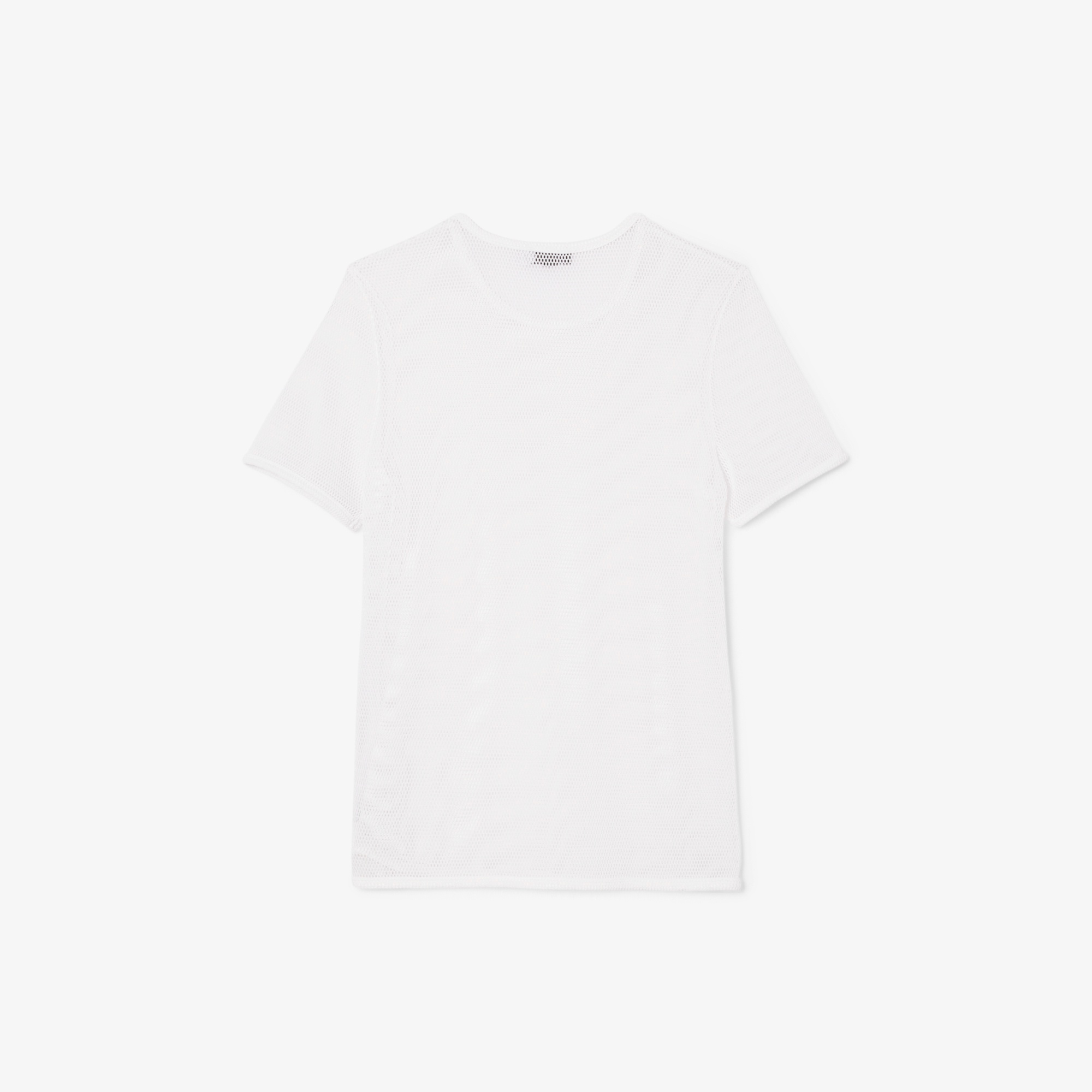 『25SS Fashion Show』 シースルーメッシュニットTシャツ