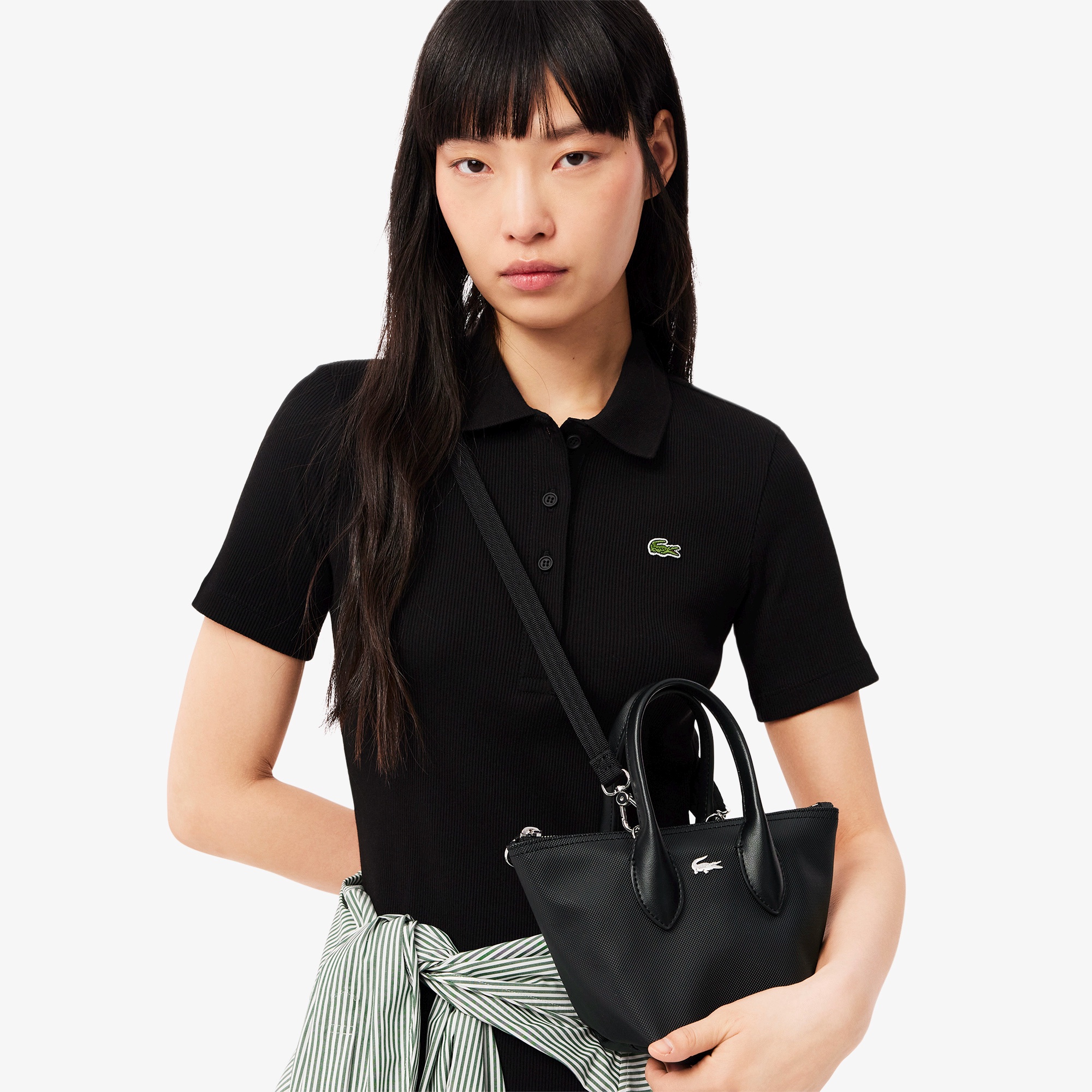 ラコステアテナ ミニトートバッグ