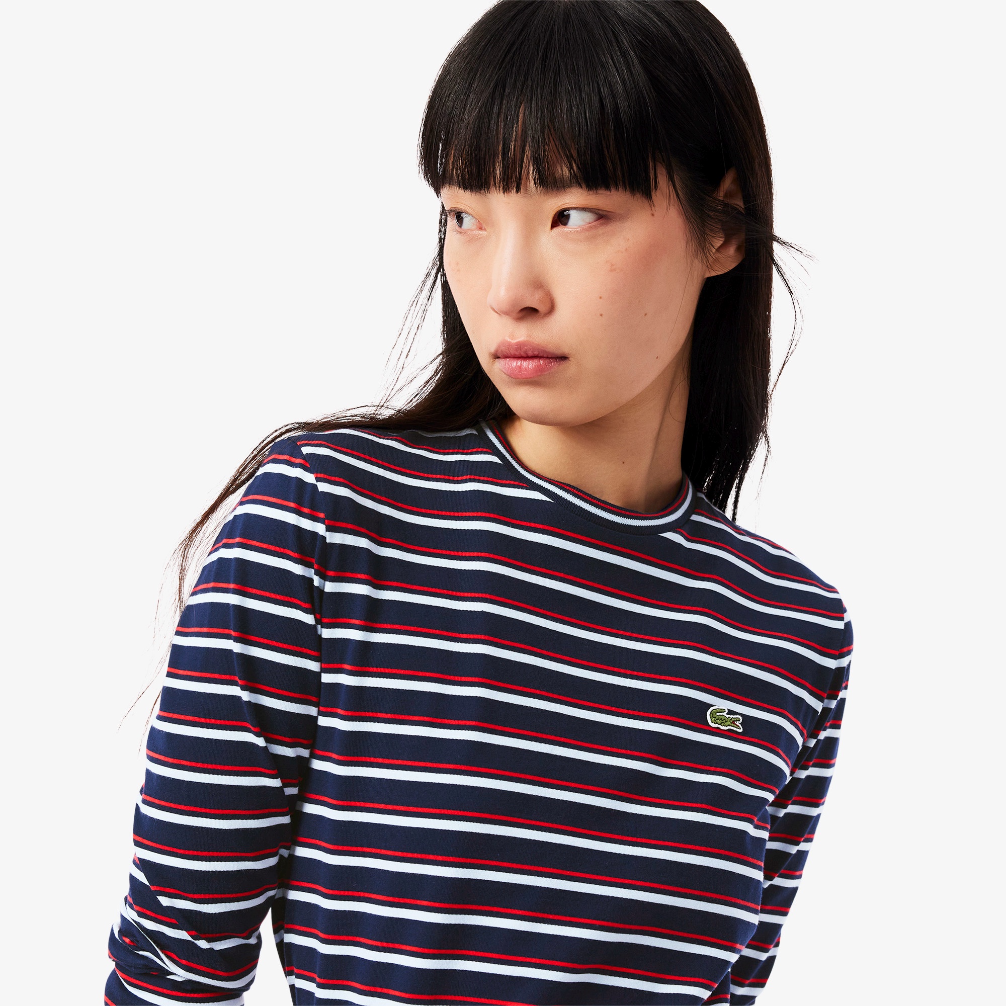 ベーシックボーダーロングスリーブTシャツ