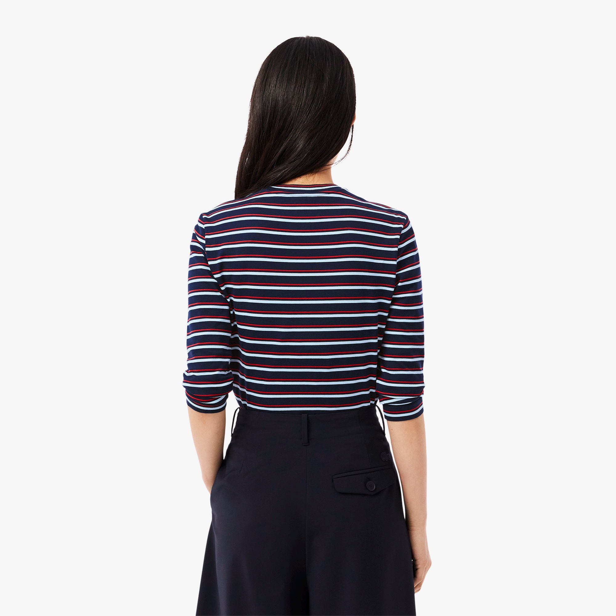 ベーシックボーダーロングスリーブTシャツ