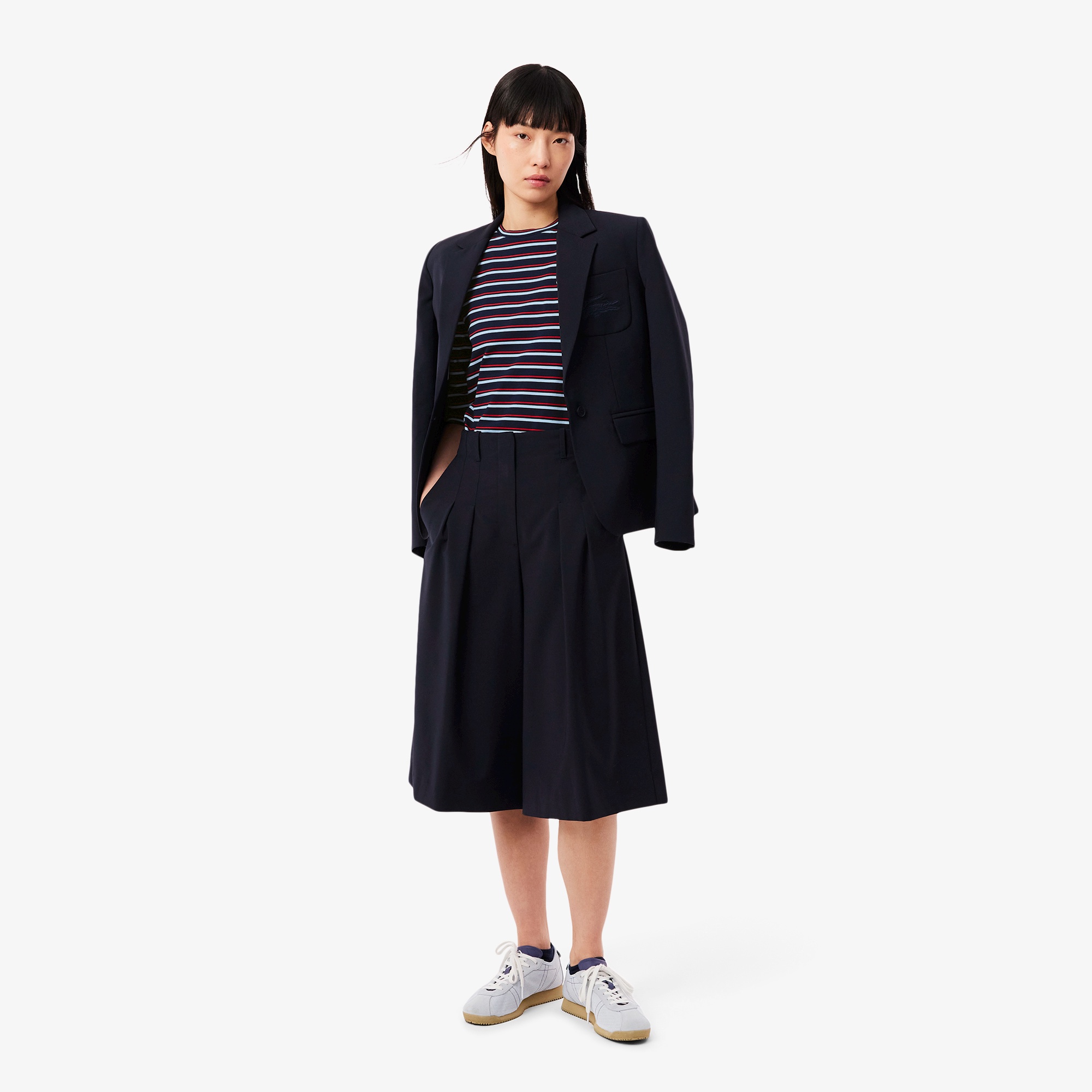 ベーシックボーダーロングスリーブTシャツ