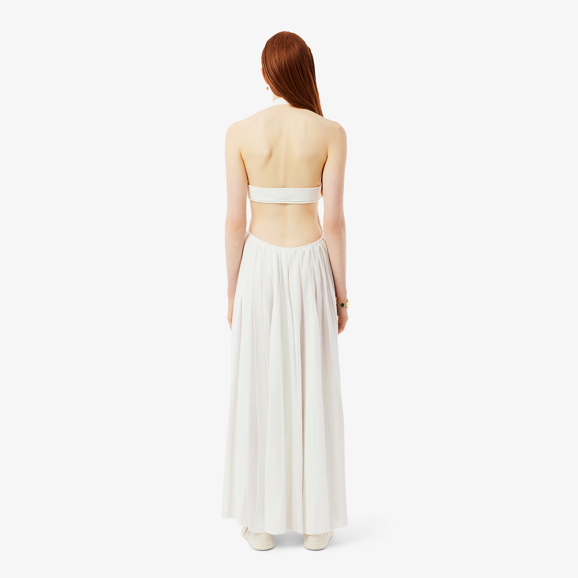 『25SS Fashion Show』 レーヨンリブニットロングドレス