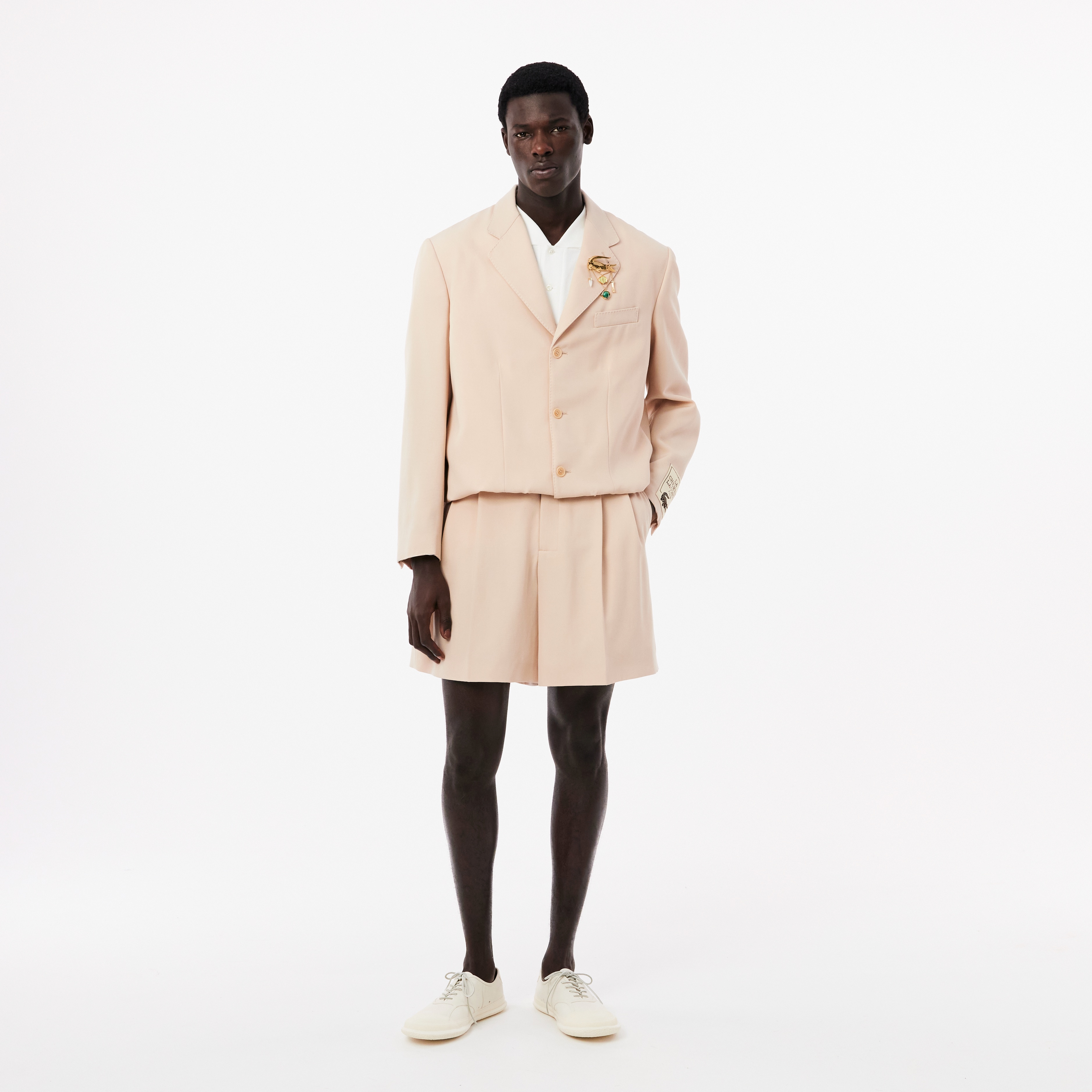 『25SS Fashion Show』 ワイドタックウールバミューダショーツ