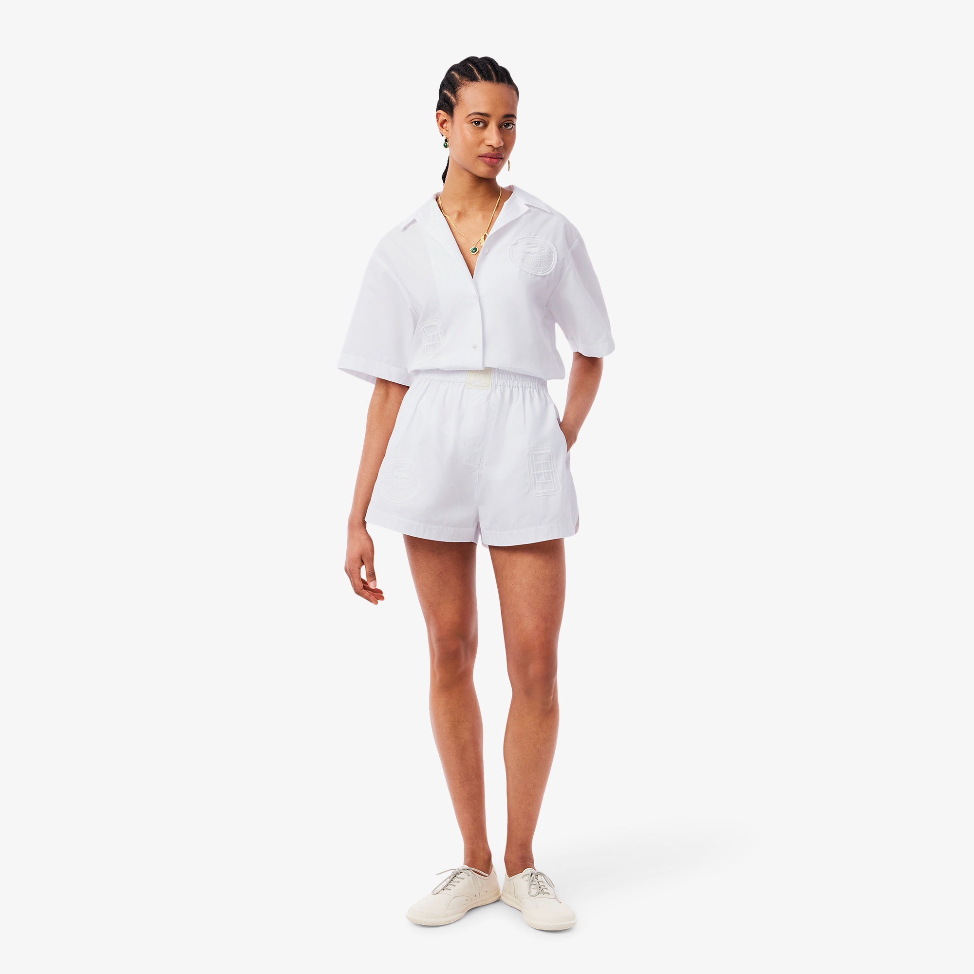 『25SS Fashion Show』 レースバッジショートパンツ