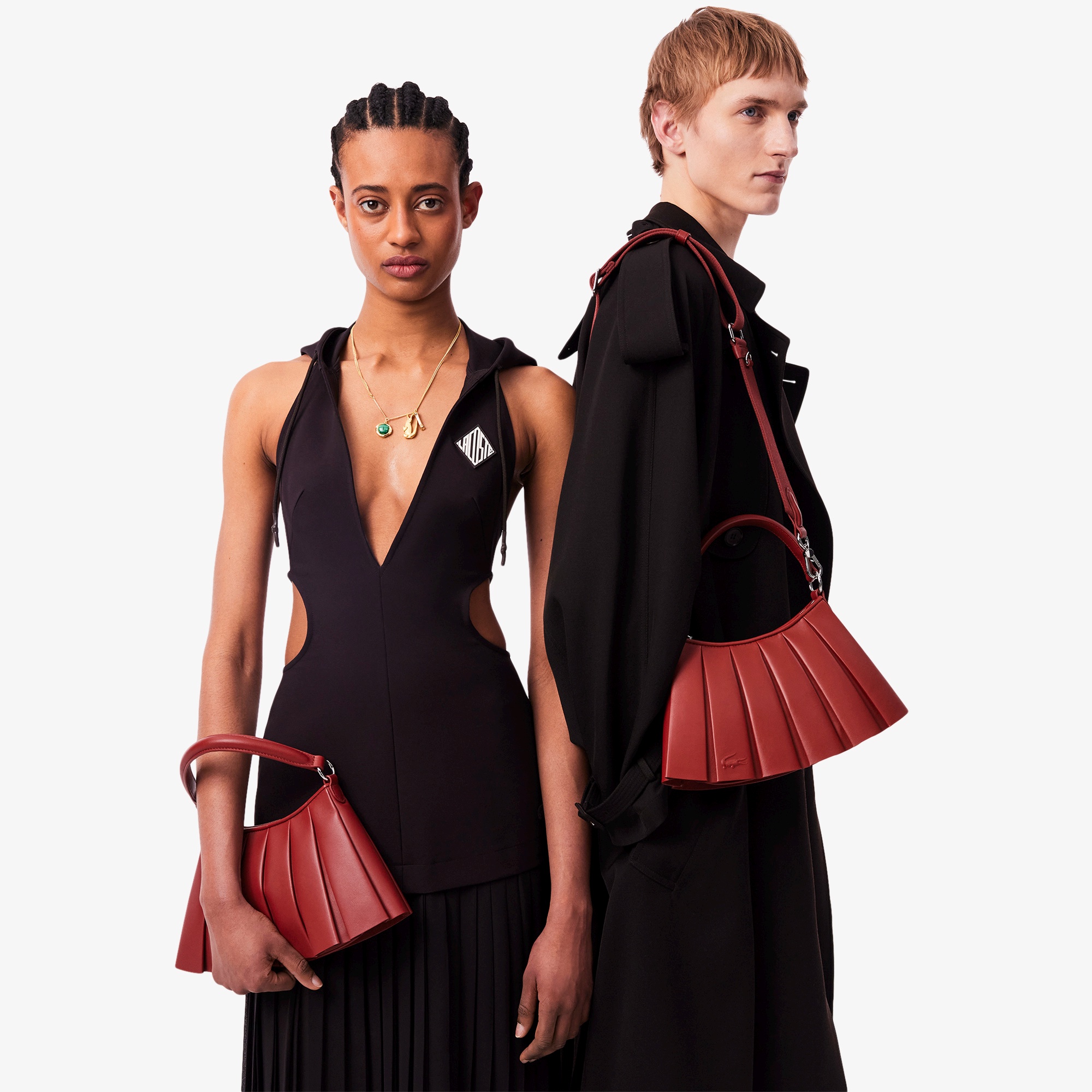 ランラン レザーショルダーバッグ