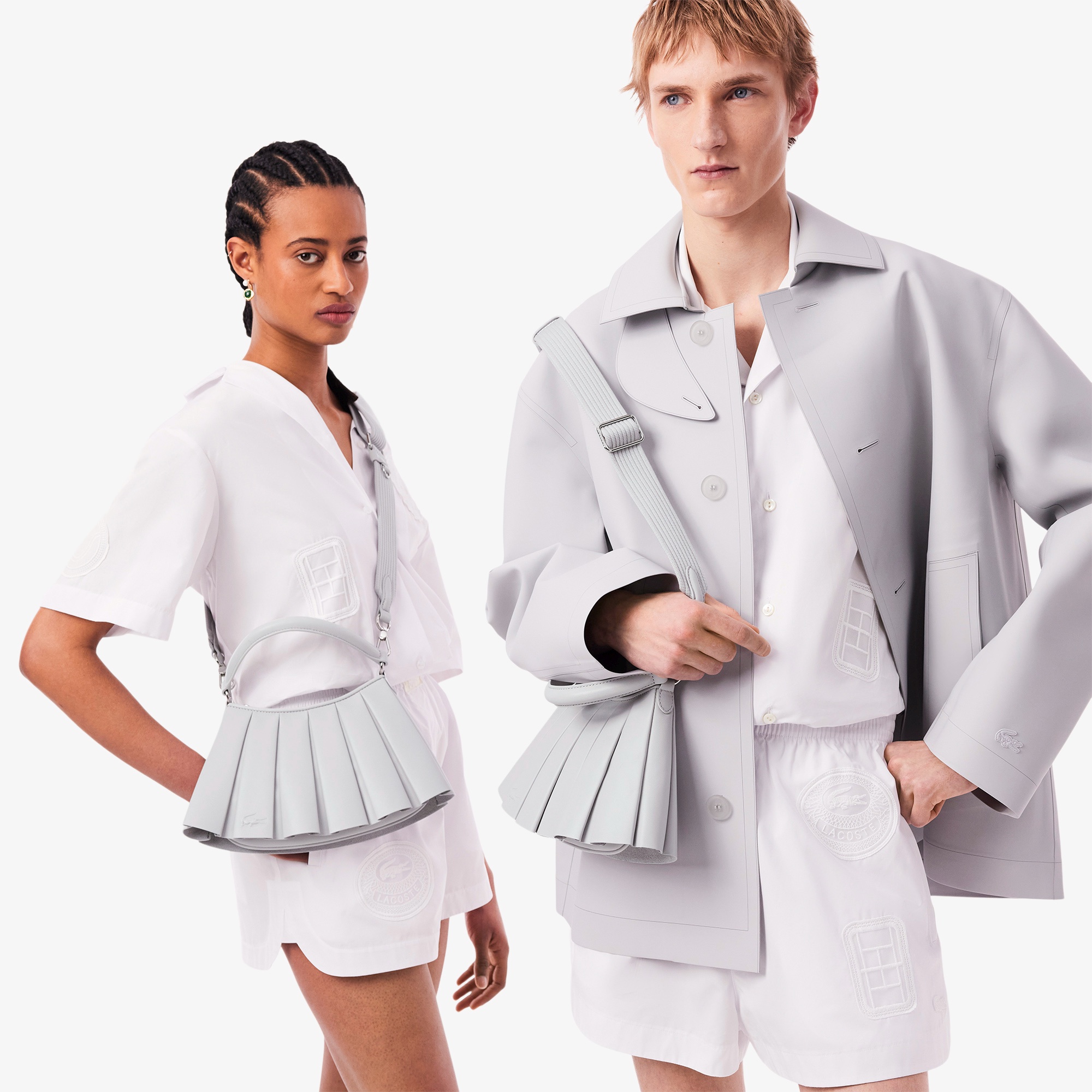 ランラン レザーショルダーバッグ