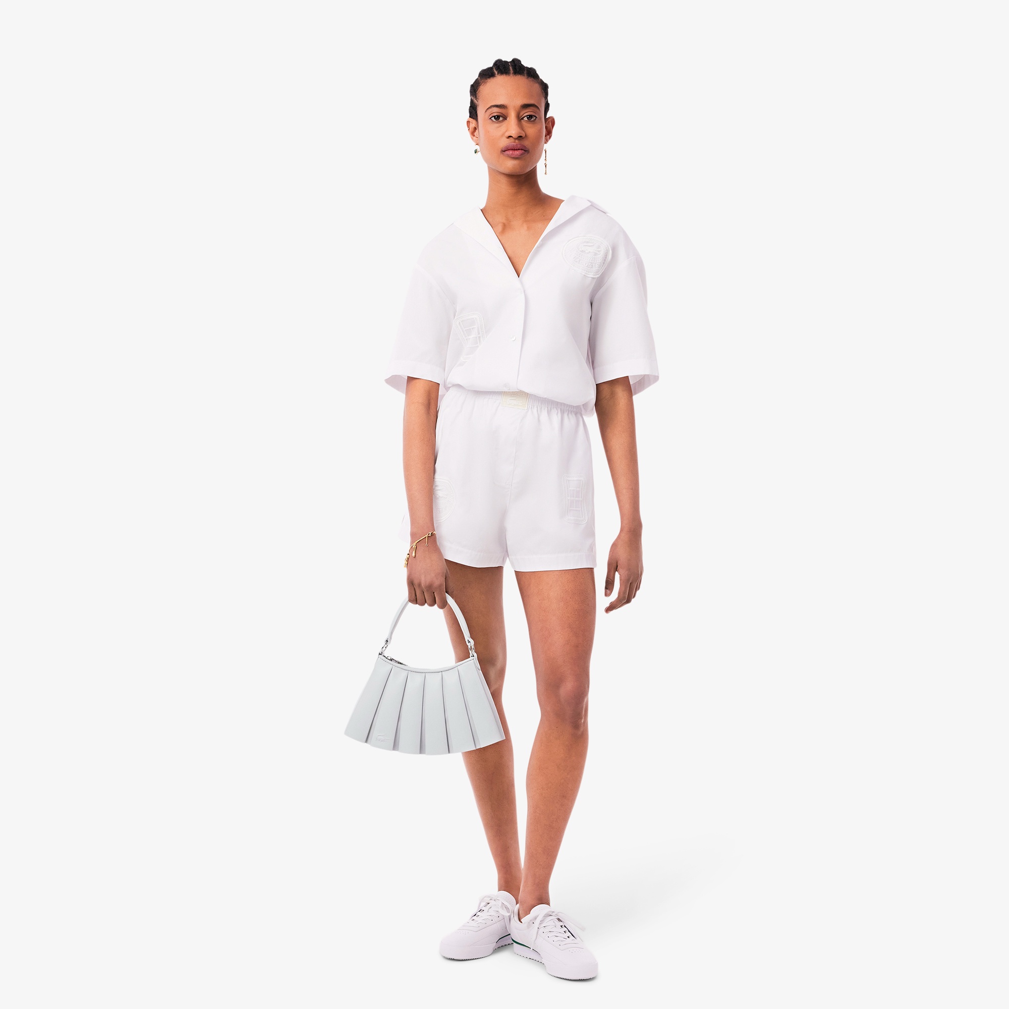 ランラン レザーショルダーバッグ