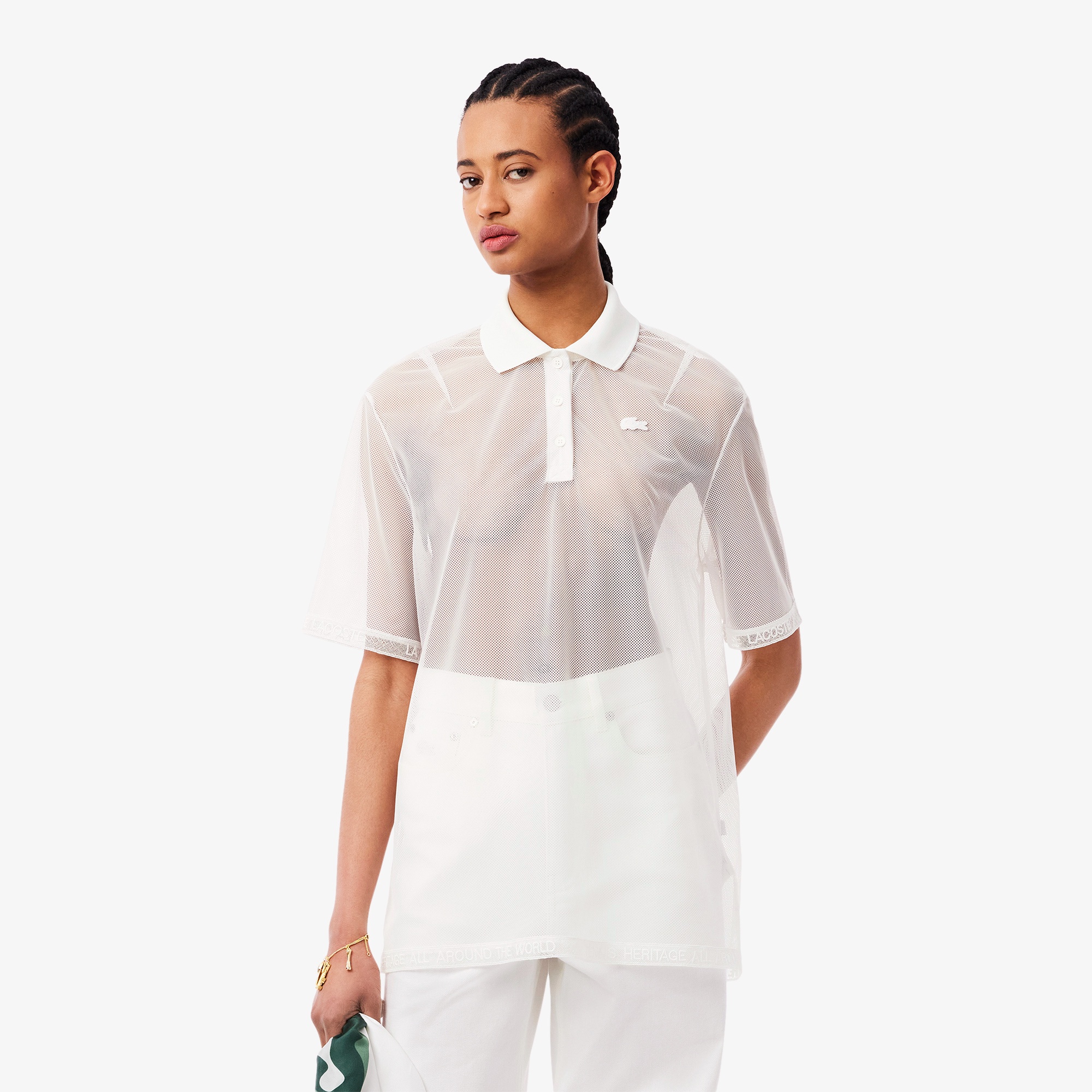 『25SS Fashion Show』 ナイロンメッシュポロシャツ