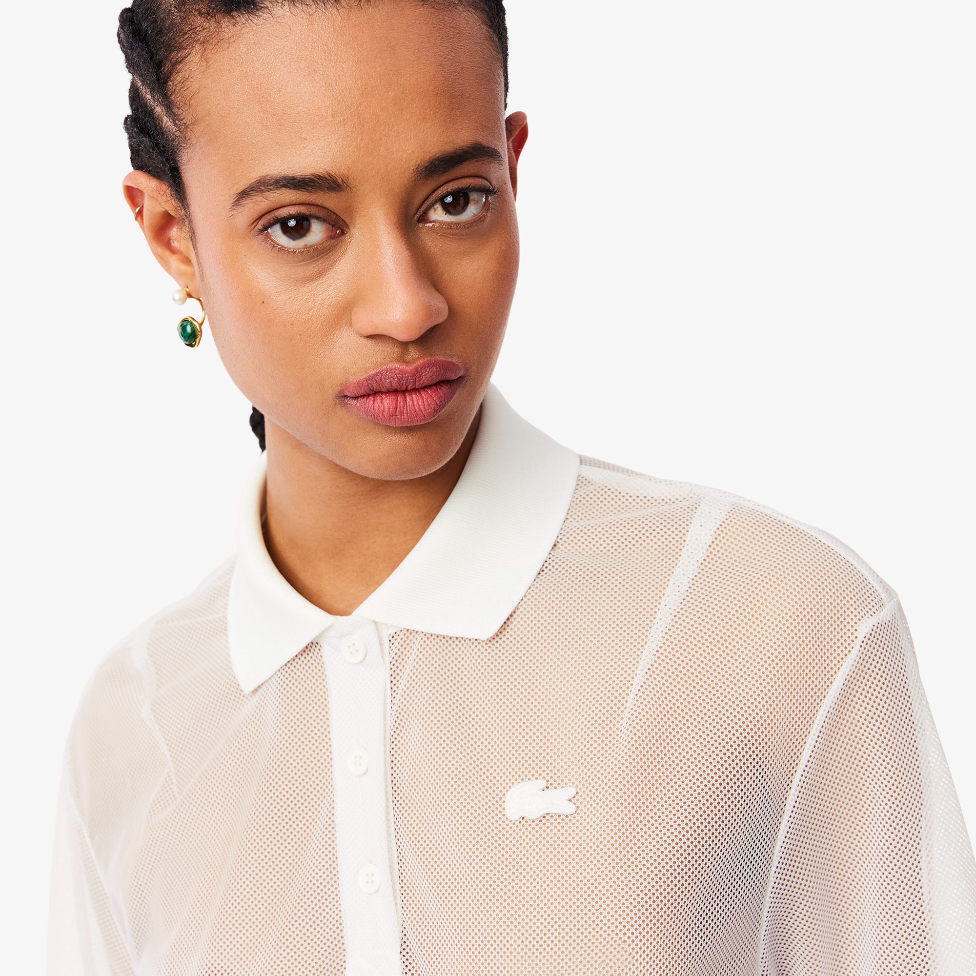 『25SS Fashion Show』 ナイロンメッシュポロシャツ