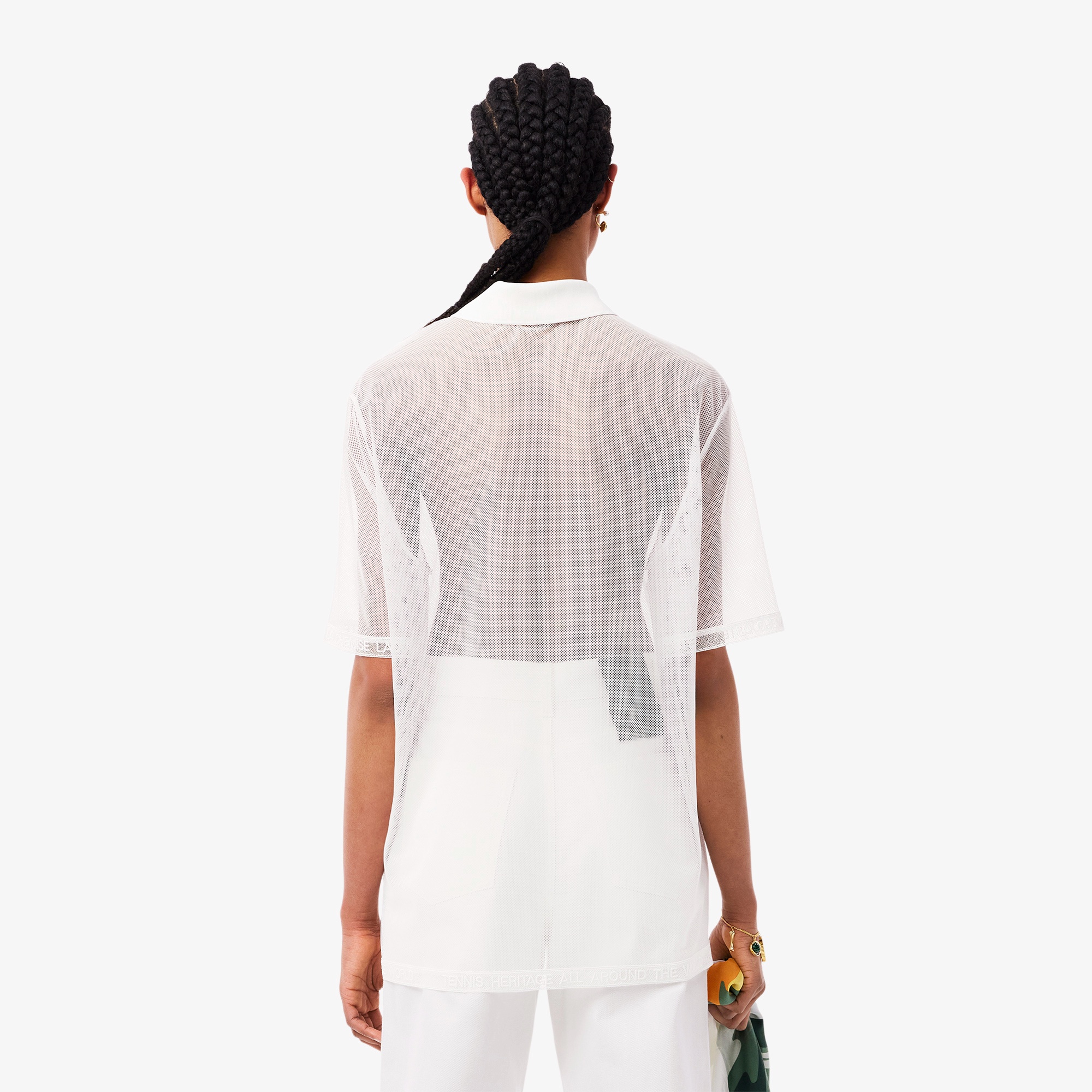 『25SS Fashion Show』 ナイロンメッシュポロシャツ