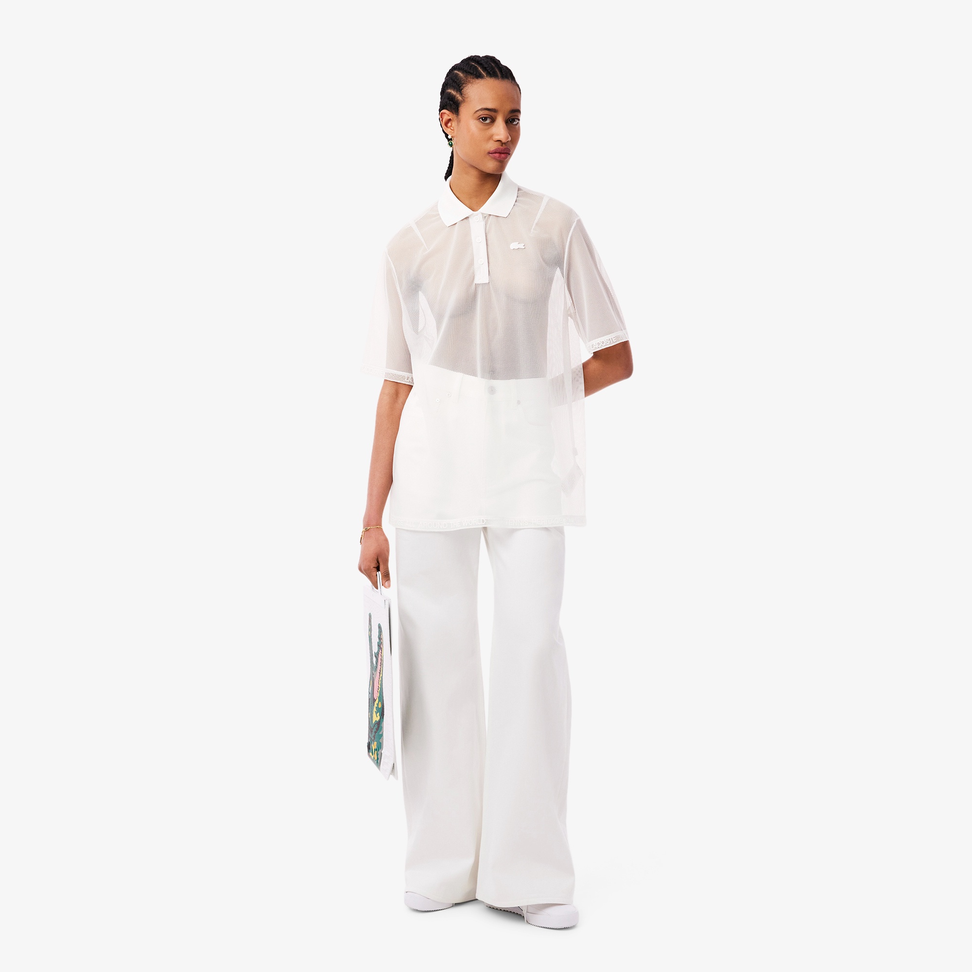 『25SS Fashion Show』 ナイロンメッシュポロシャツ