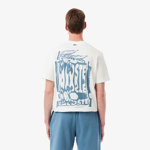 ステンシルバックプリントTシャツ