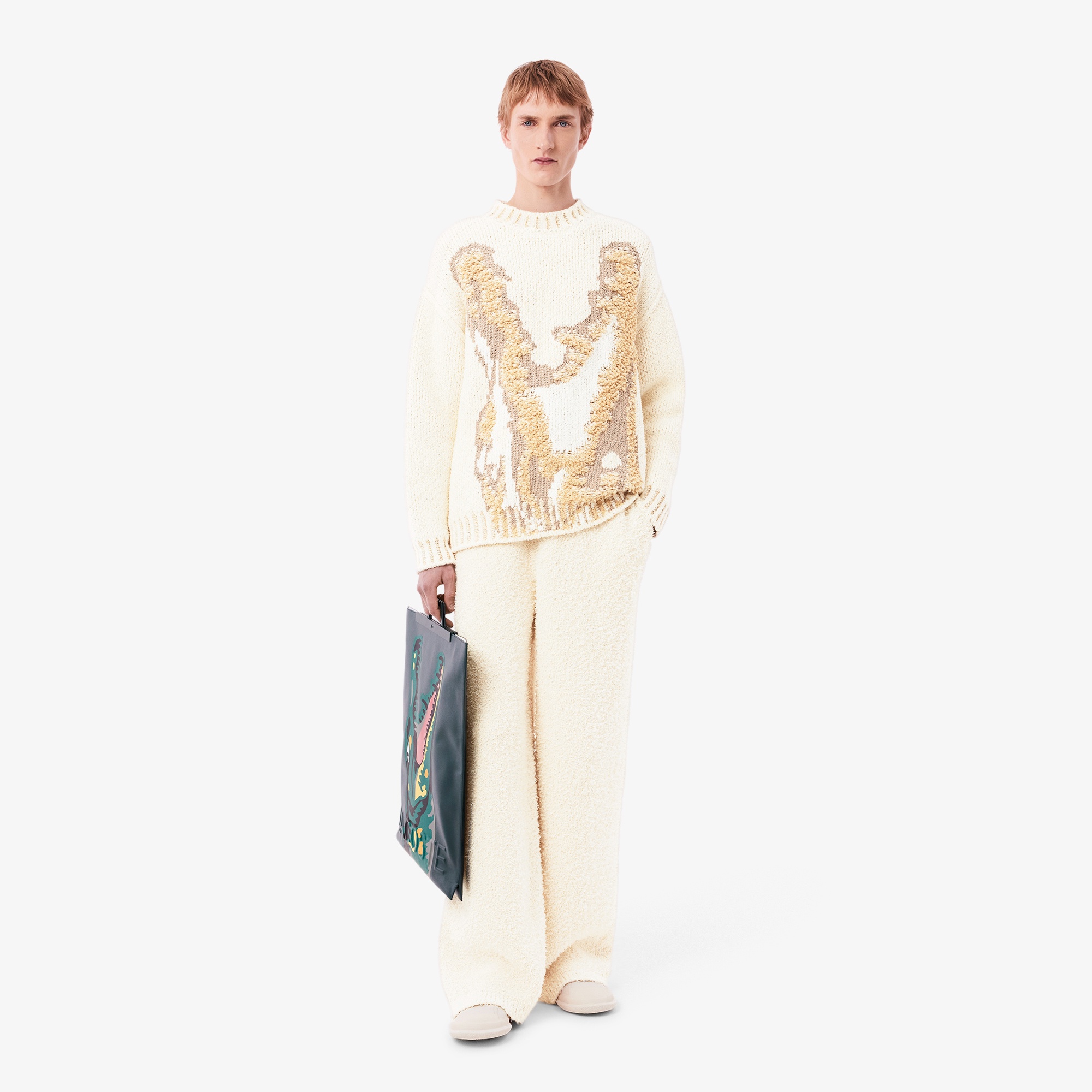 『25SS Fashion Show』 ブークレジャージニットパンツ