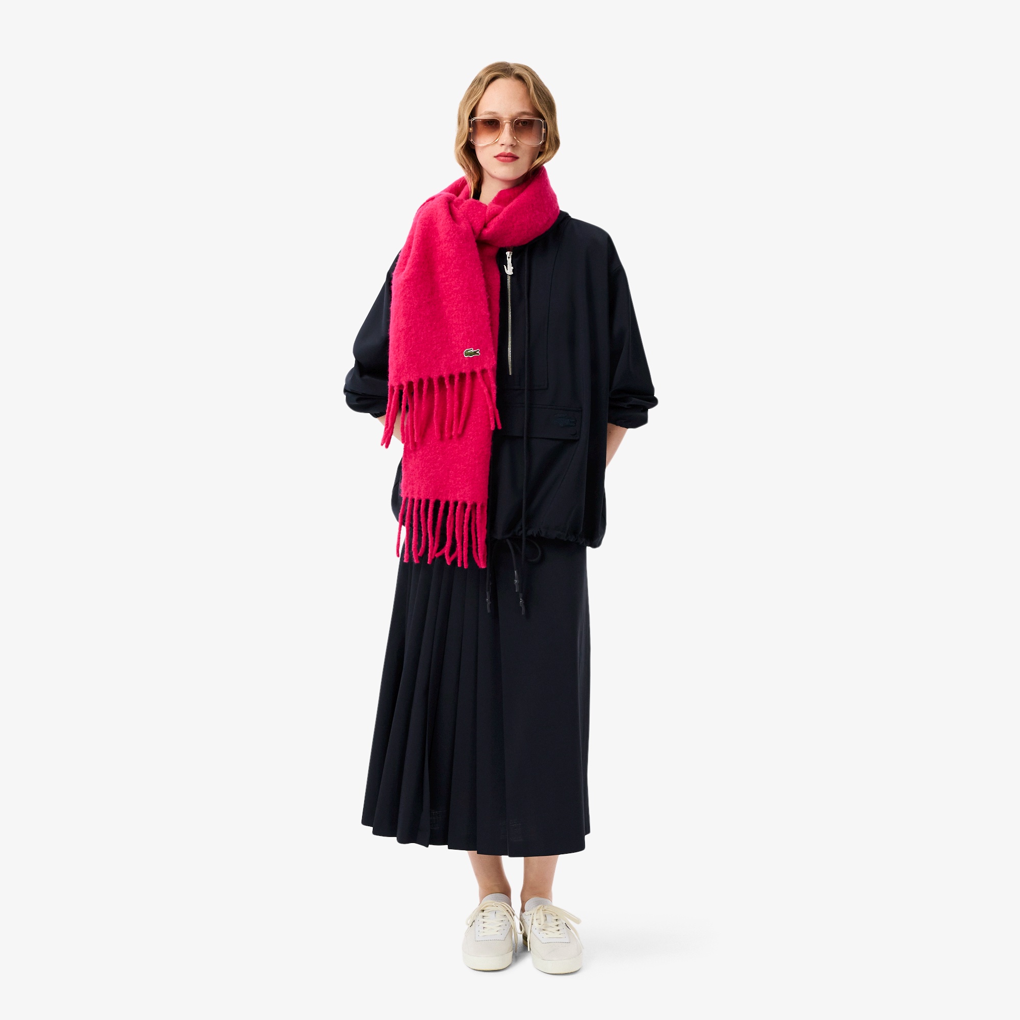 ウールブレンドアノラック