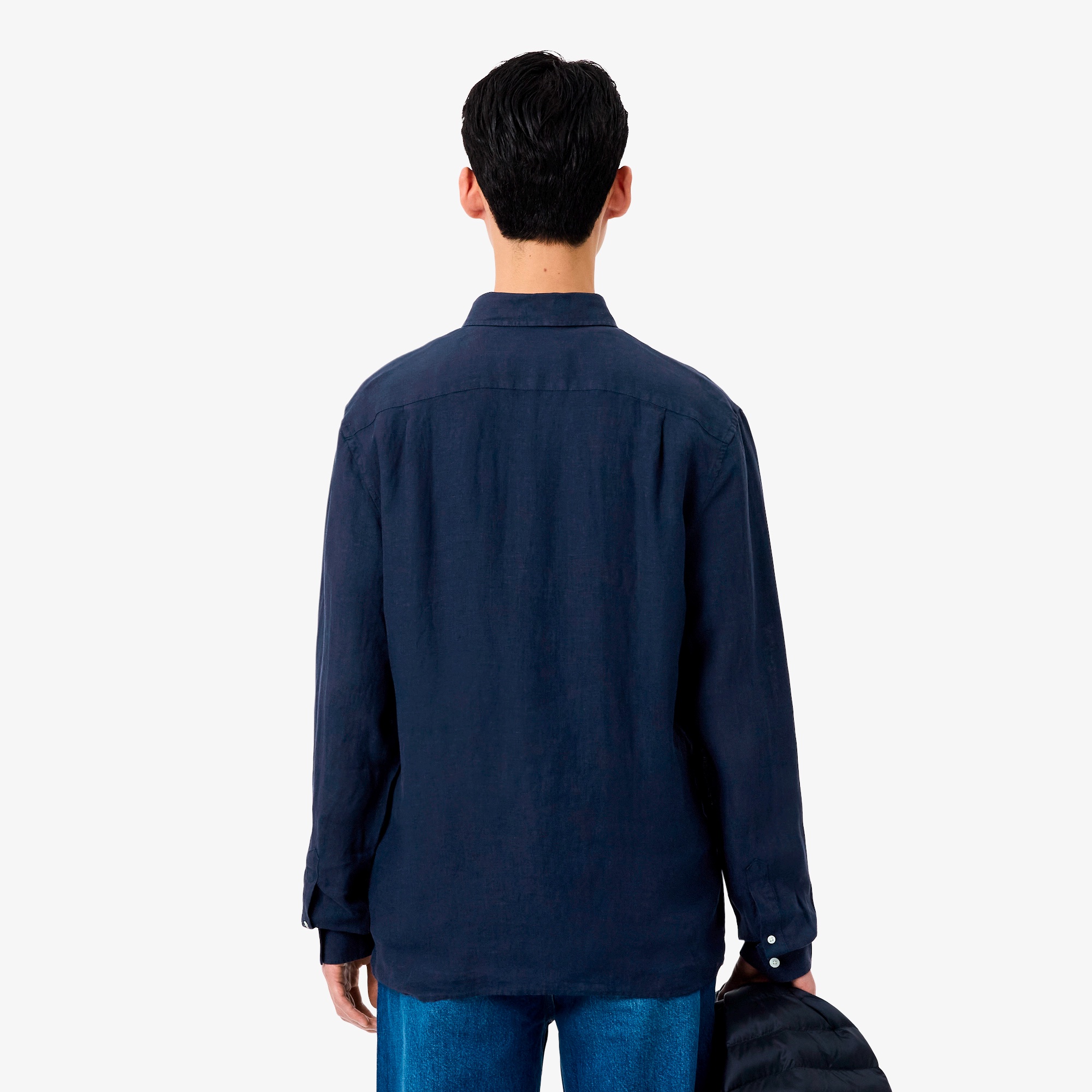 リネンボタンダウンシャツ