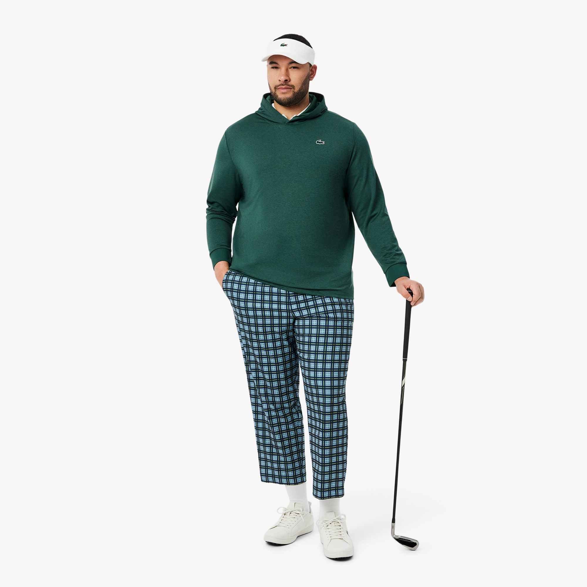 ハイストレッチプルオーバーフーディー