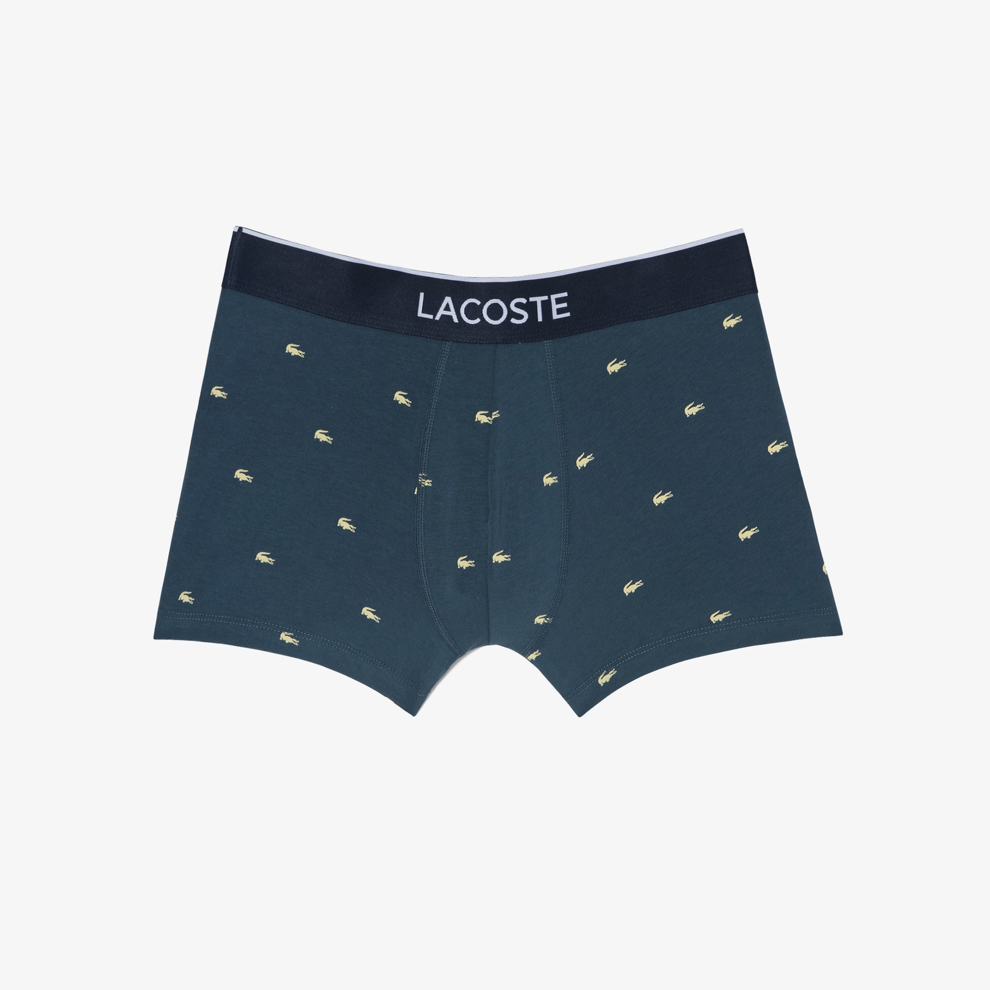 ３パックプリントストレッチコットントランクショーツ