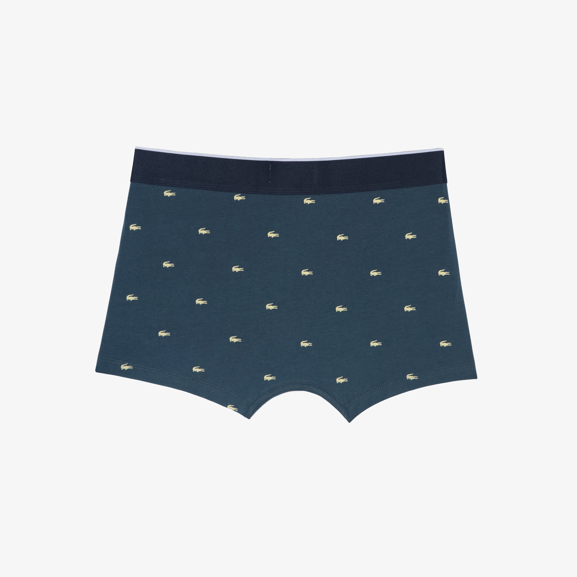 ３パックプリントストレッチコットントランクショーツ