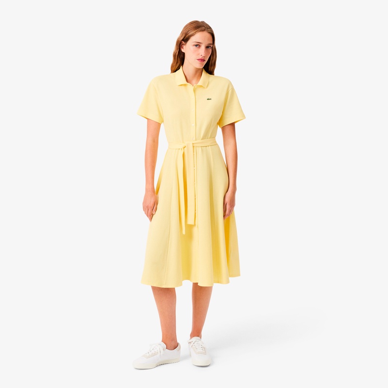 鹿の子地シャツドレス EF9621 - ラコステ（LACOSTE）公式オンラインストア