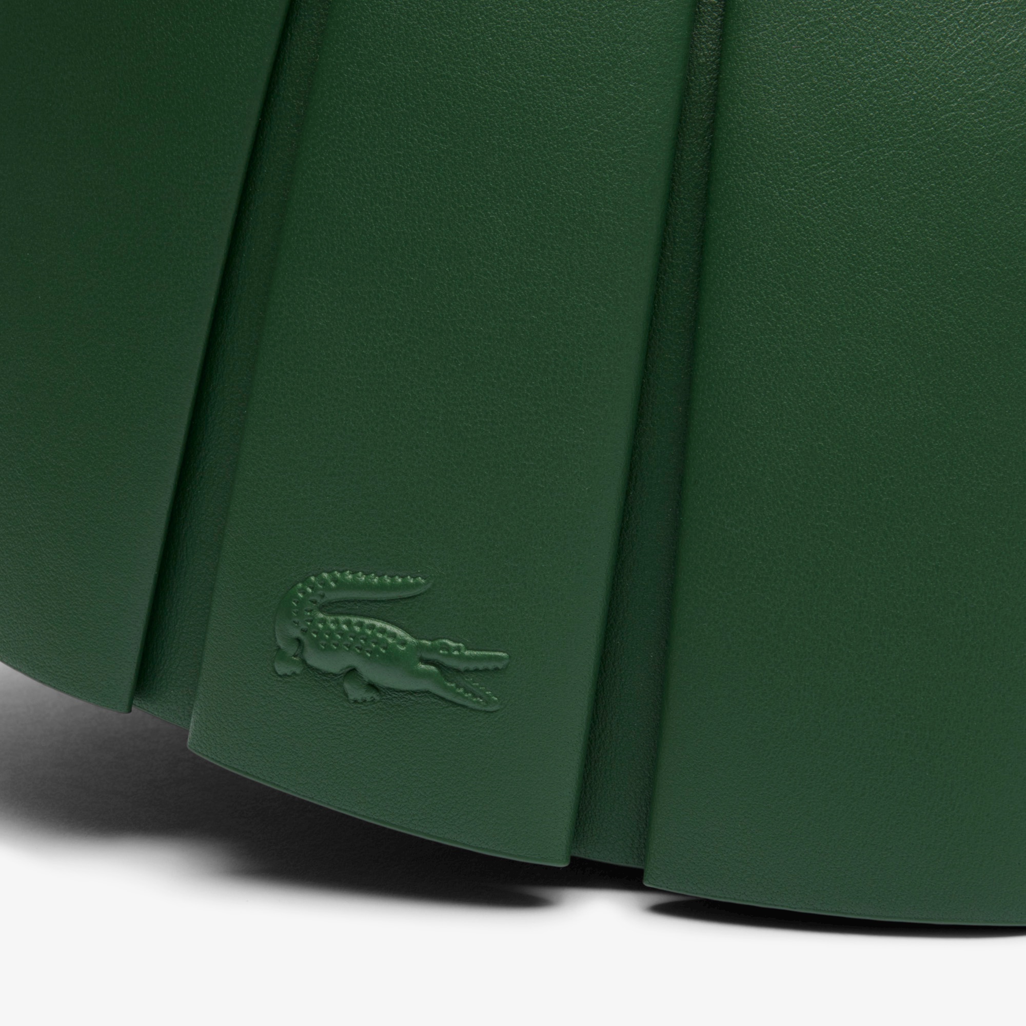 ランラン レザープリーツショルダーバッグ