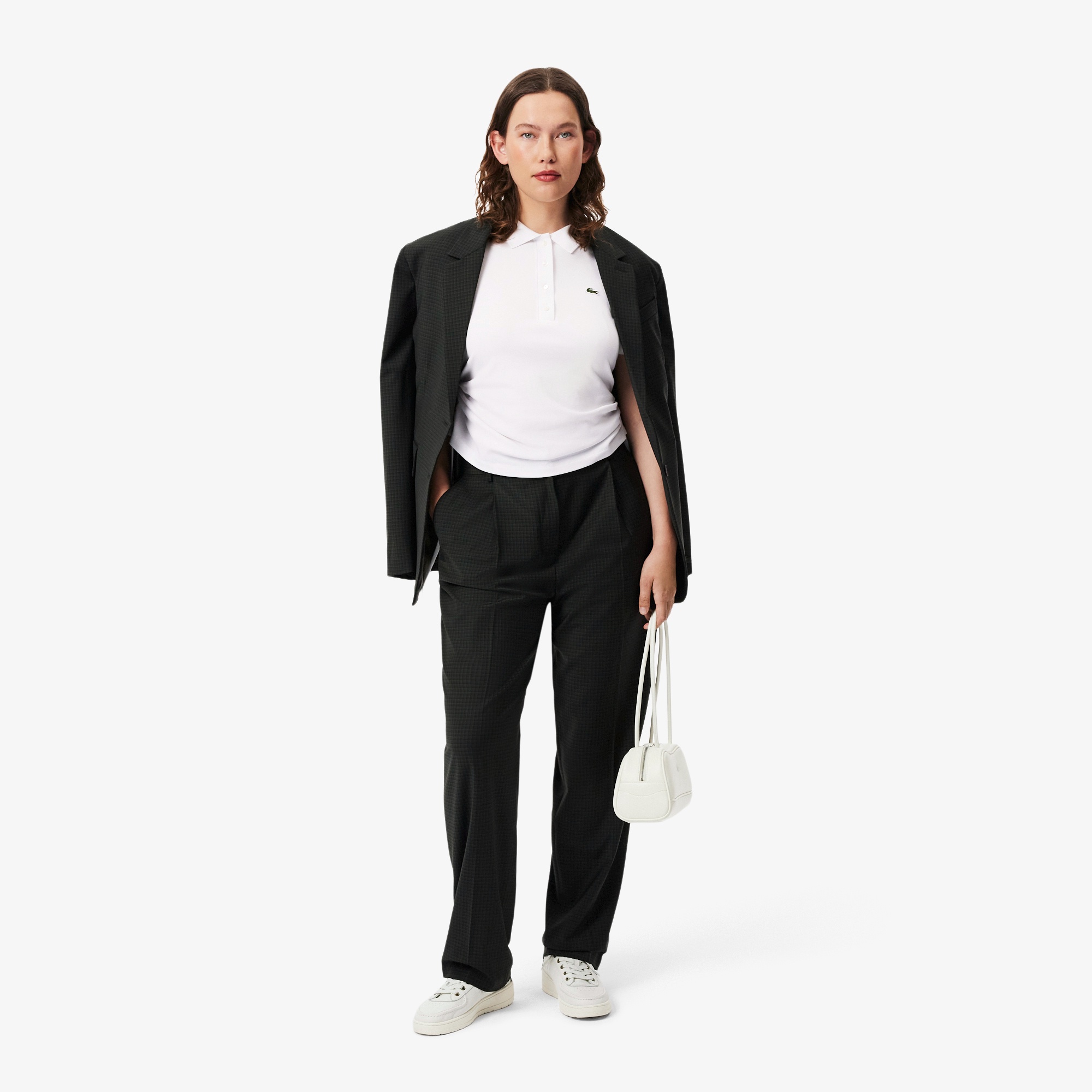 キモノスリーブポロシャツ