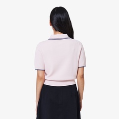 ラコステ LACOSTE ボックスシルエット タートルネックセーター ニット 長袖 ワンポイント 34 白 ホワイト AF436EL /AN36 レディース LACOSTE ラコステ ボックスシルエット タートルネックセーター