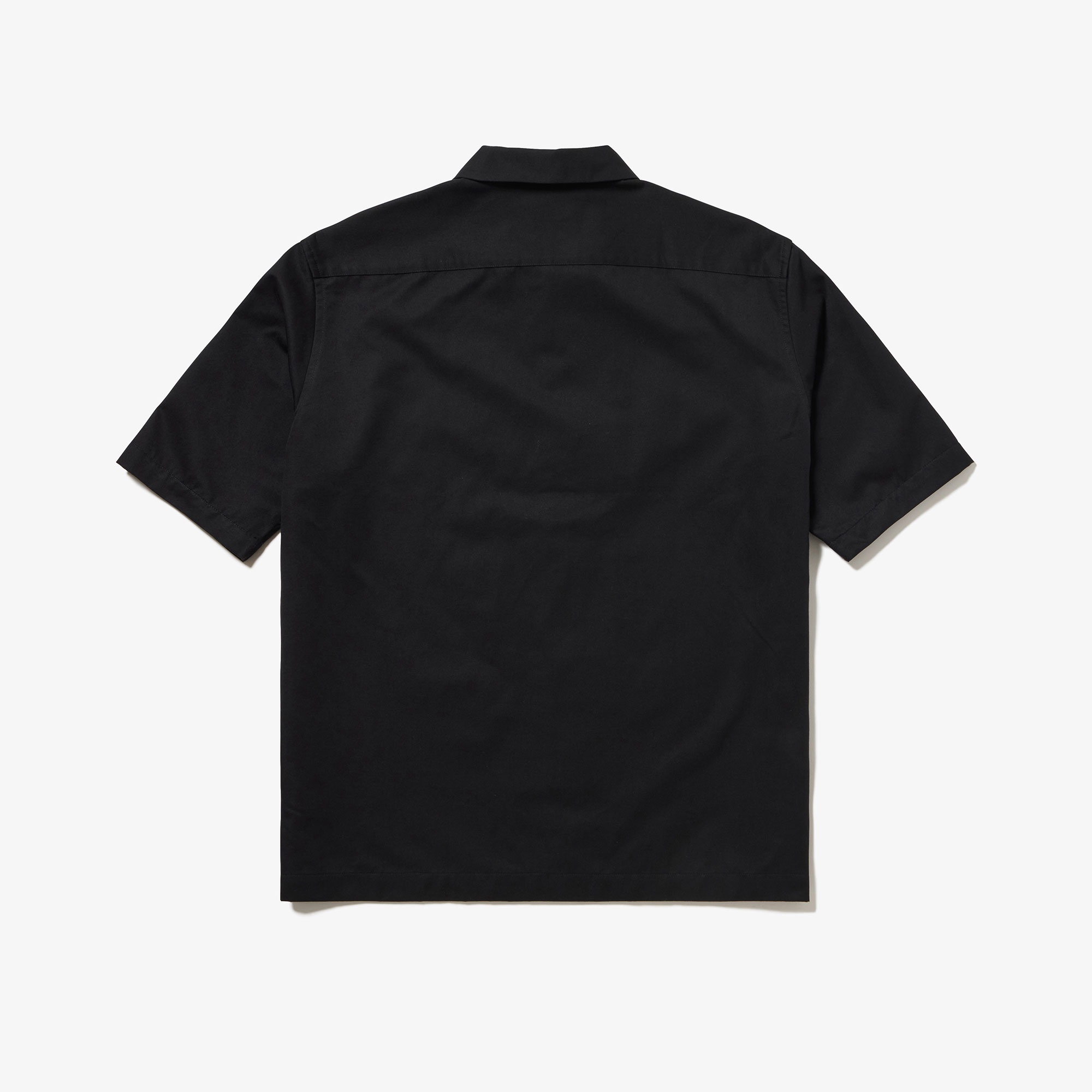 シルクブレンドオープンカラーシャツ