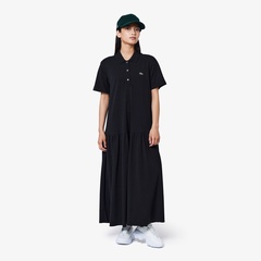 LACOSTE ♡ ポロシャツ ワンピース カットワークレース 白 楽天市場】ラコステ ワンピース LACOSTE S／S POLO DRESS