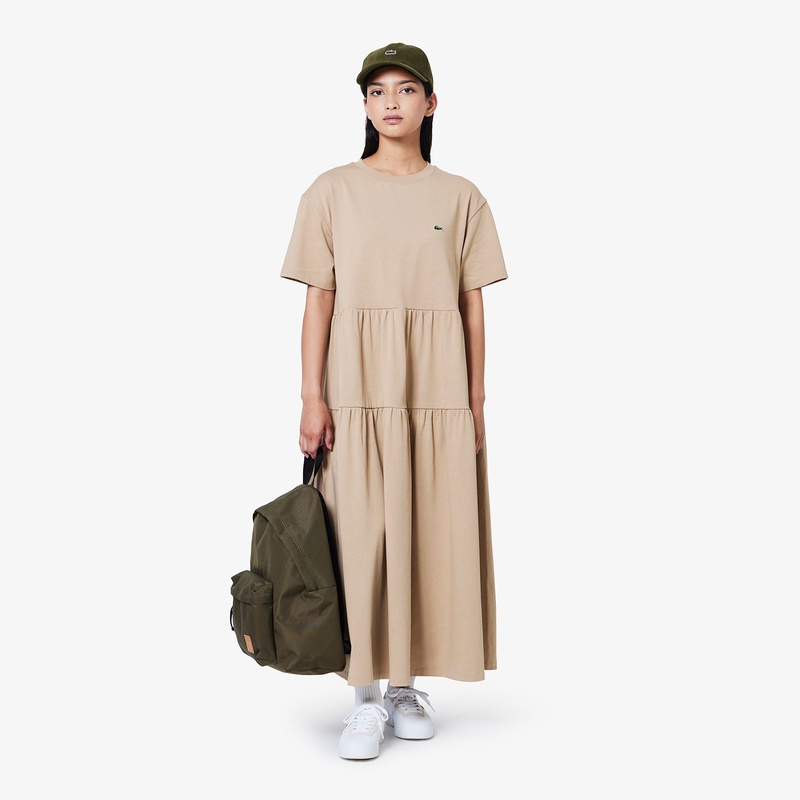 ティアードTシャツドレス EF3007 - ラコステ（LACOSTE）公式オンライン