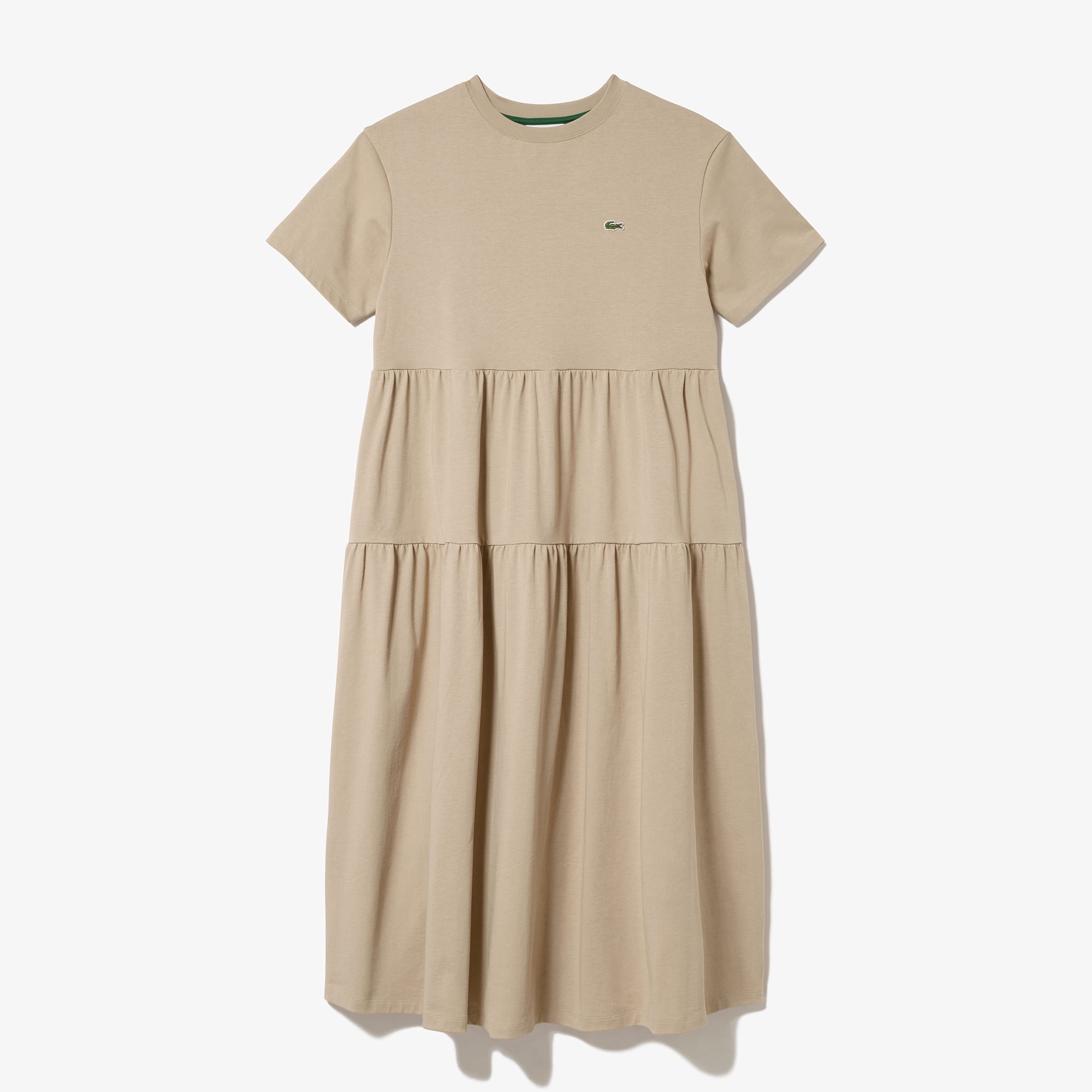 ティアードTシャツドレス