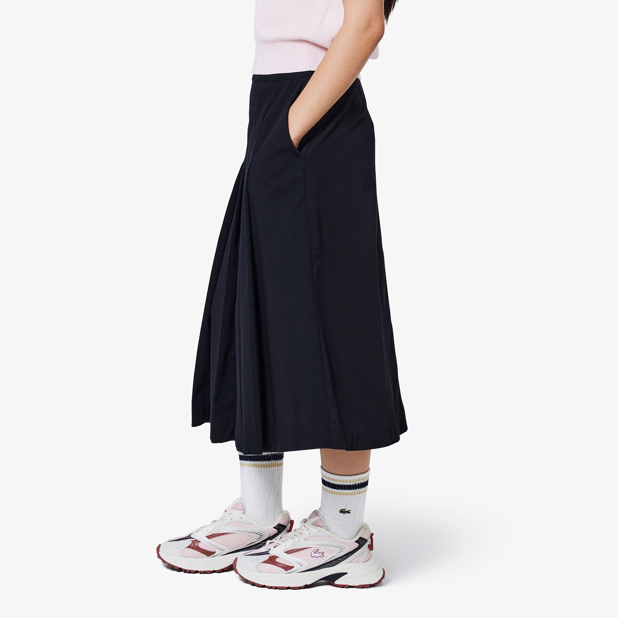 ミディプリーツスカート