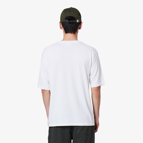 3色混合メランジェニットTシャツ