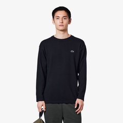 【LACOSTE】ニットTシャツ ハイストレッチコットンニットTシャツ TH036J - ラコステ