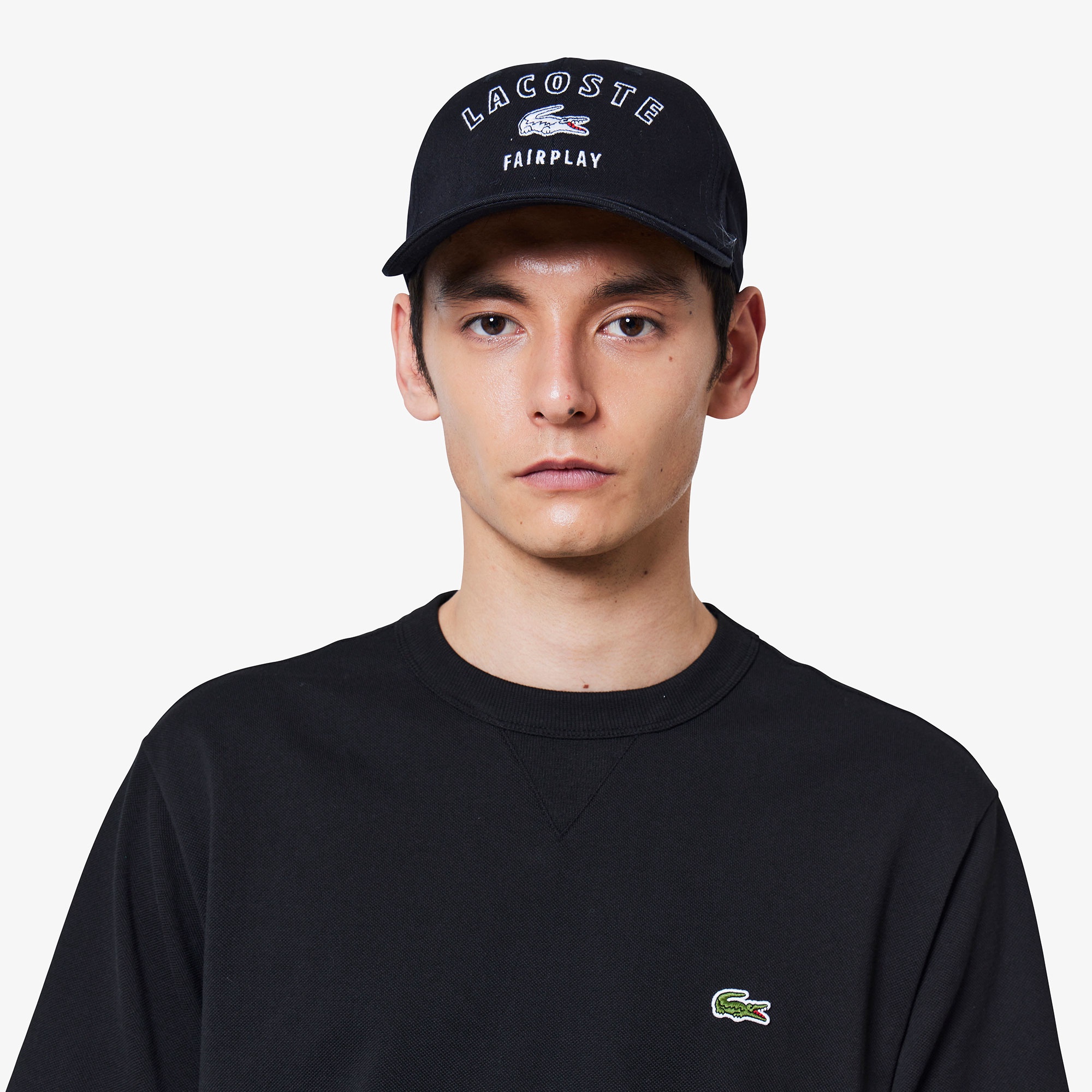 L.12.12アレンジ ガゼット付き鹿の子地Tシャツ
