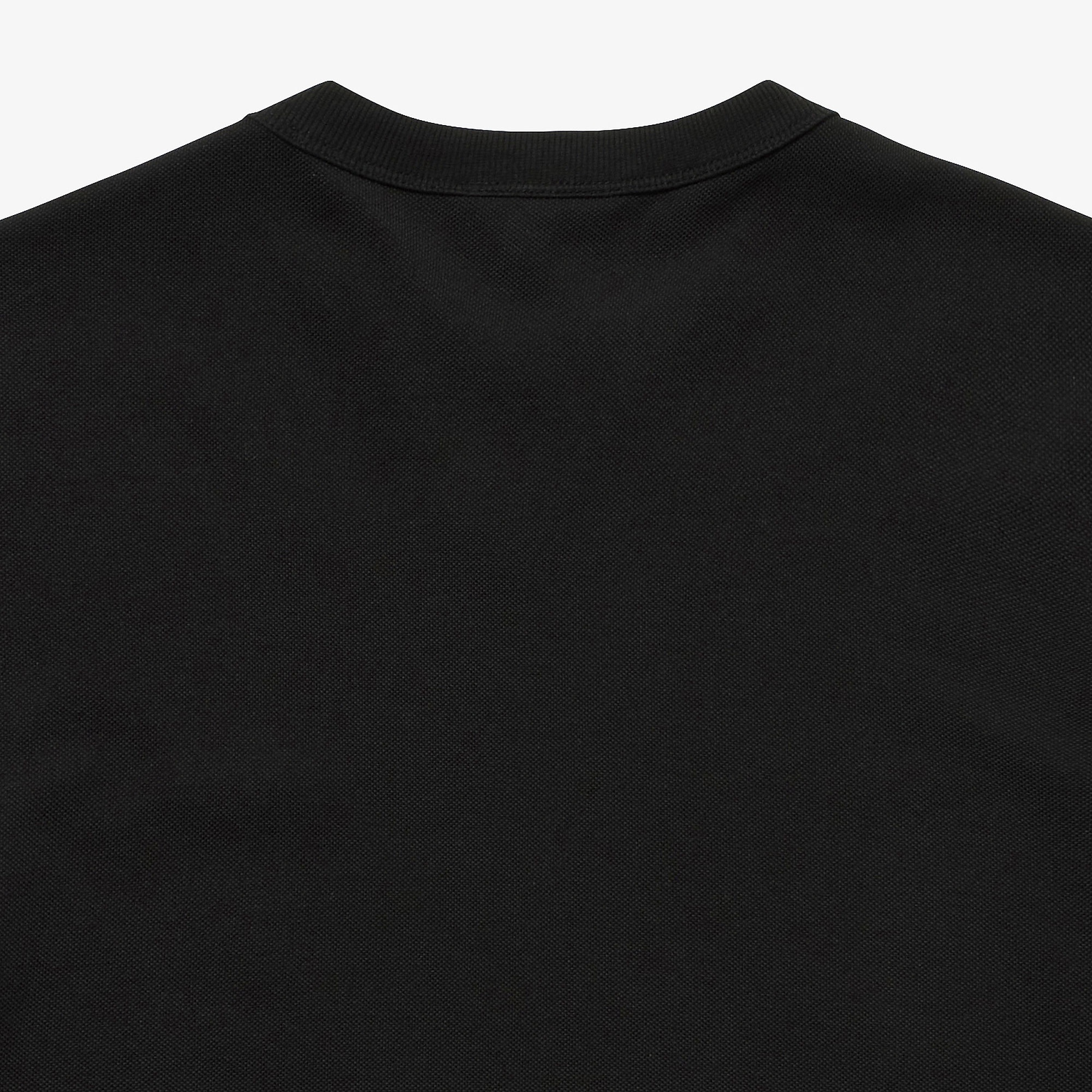 L.12.12アレンジ ガゼット付き鹿の子地Tシャツ