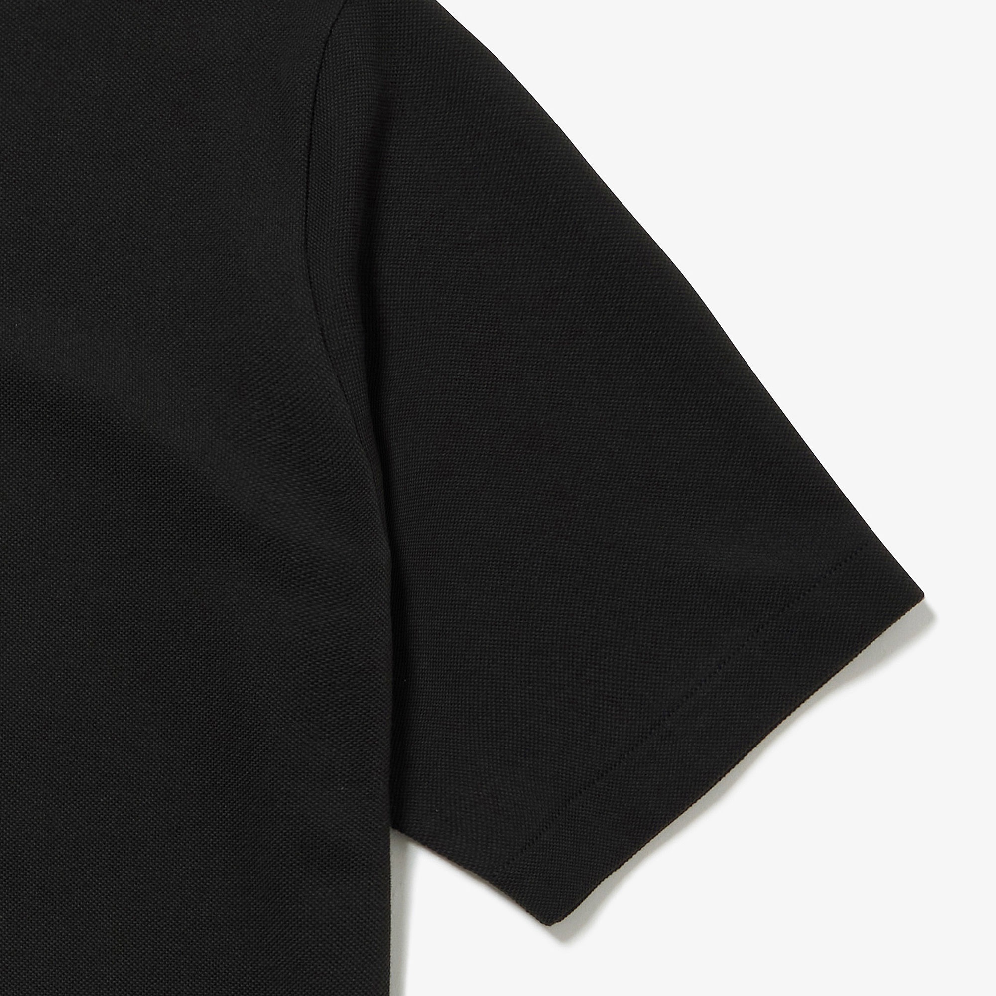 L.12.12アレンジ ガゼット付き鹿の子地Tシャツ