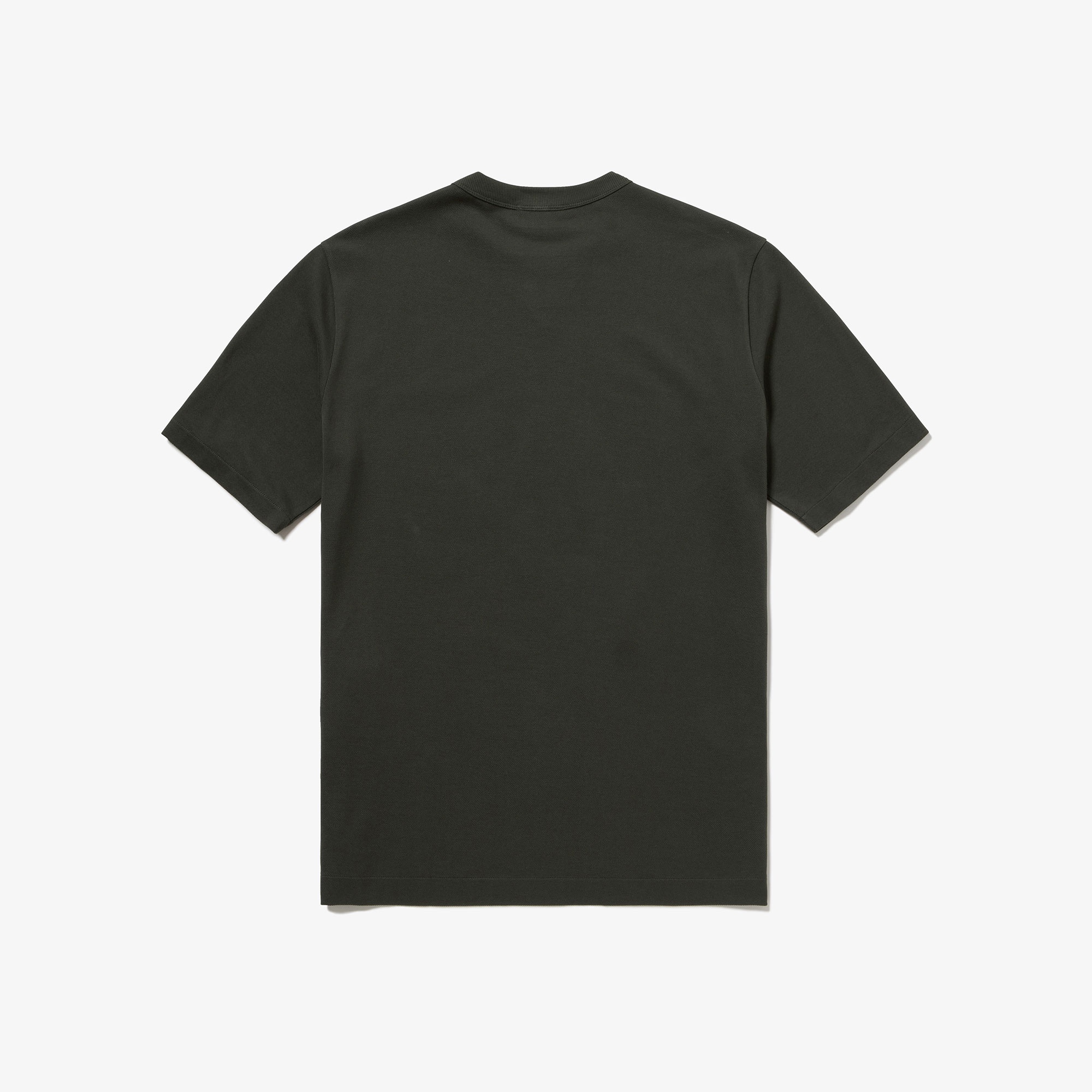L.12.12アレンジ ガゼット付き鹿の子地Tシャツ